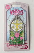 Disney Parks Windows of Attraction Small World Pin Limited Edition 2500