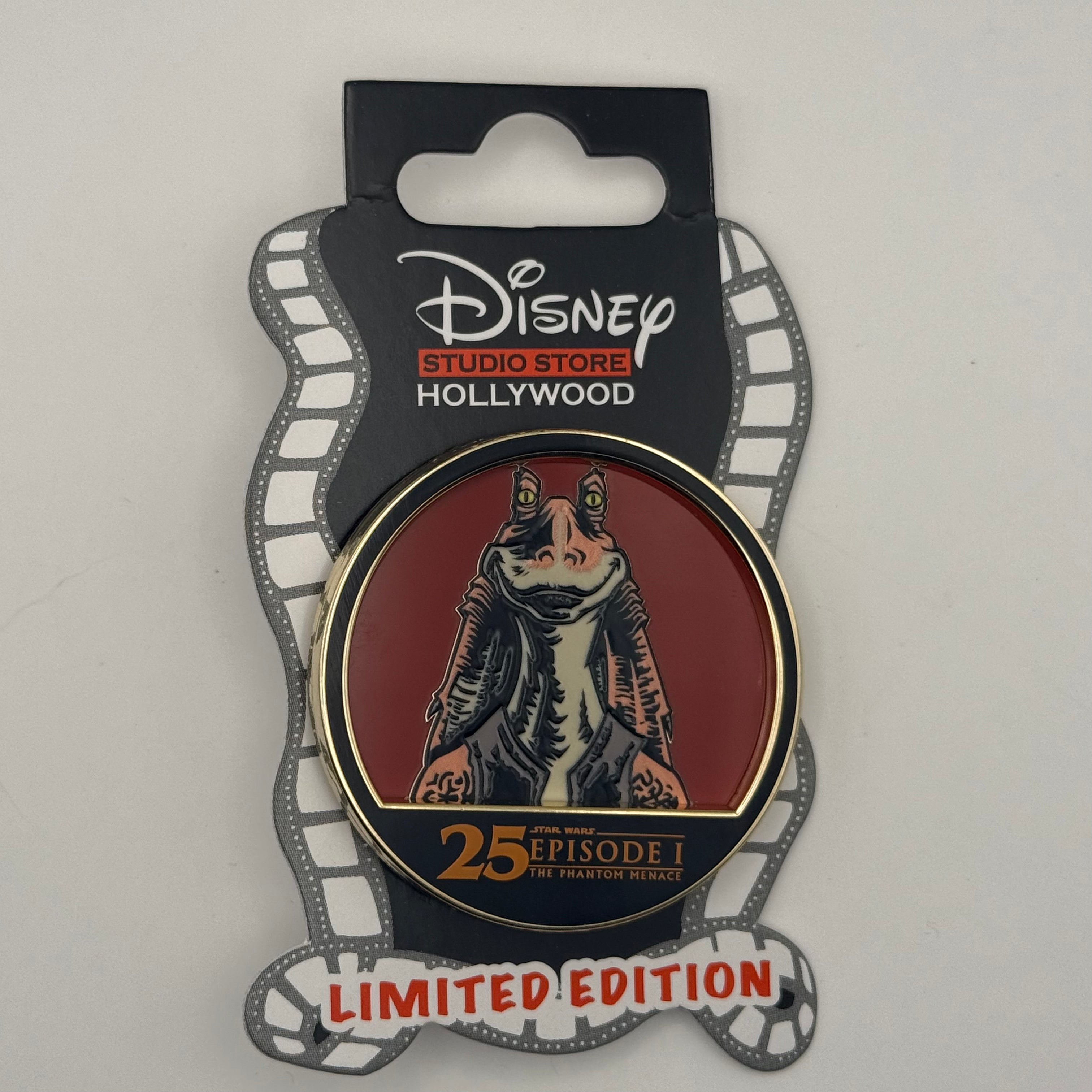 DSSH - Jar Jar Binks - Phantom Menace - 25th Anniversary - Star Wars Episode 1 Pin LE 300