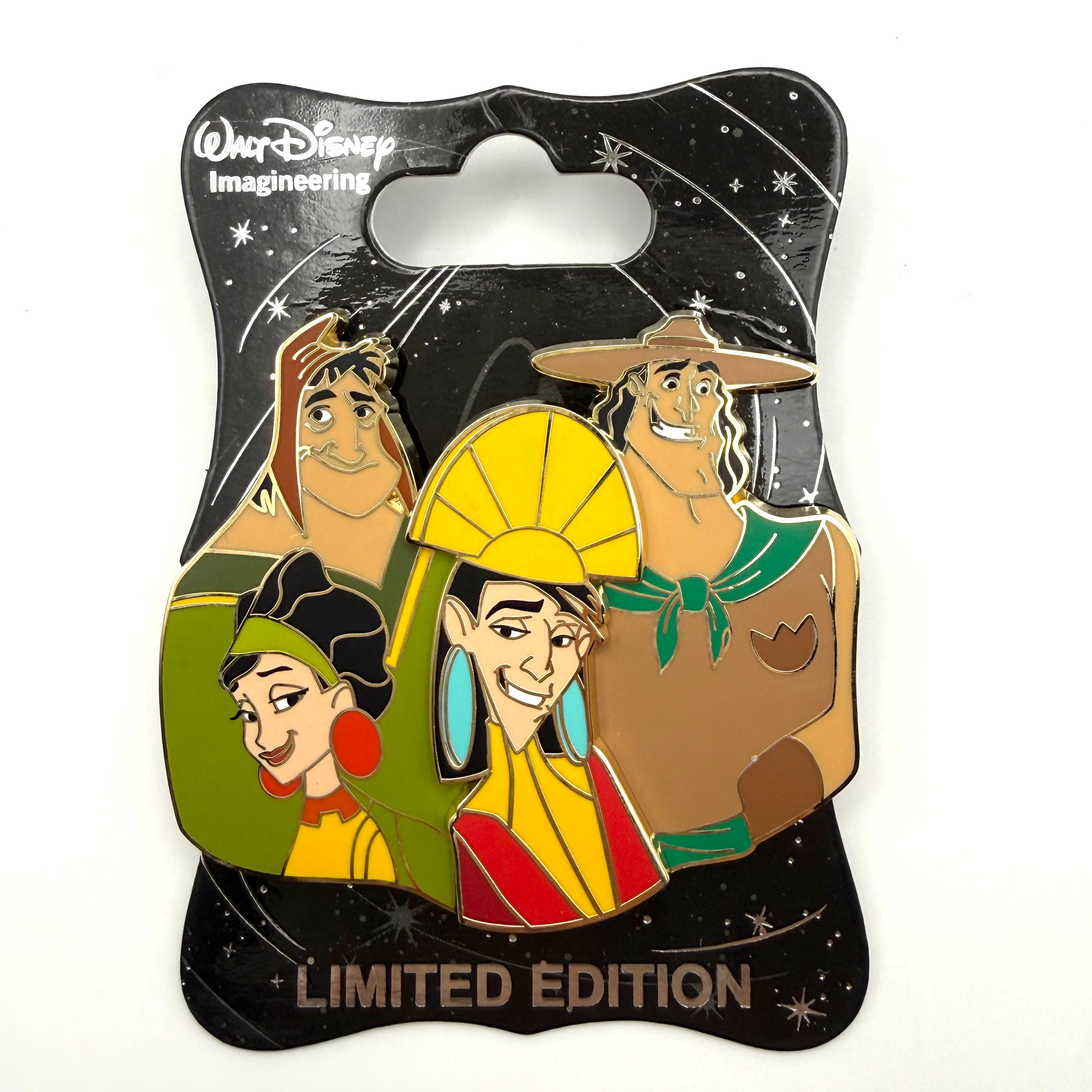 Disney WDI MOG Emperor's New Groove Kuzco Kronk Character Cluster LE 250