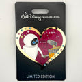 Disney WDI MOG Valentine's Gem Hearts Walle and Eve Pin LE 300