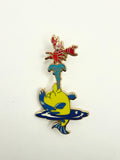 The Little Mermaid Sidekicks Pin LE 250 Flounder Sebastian