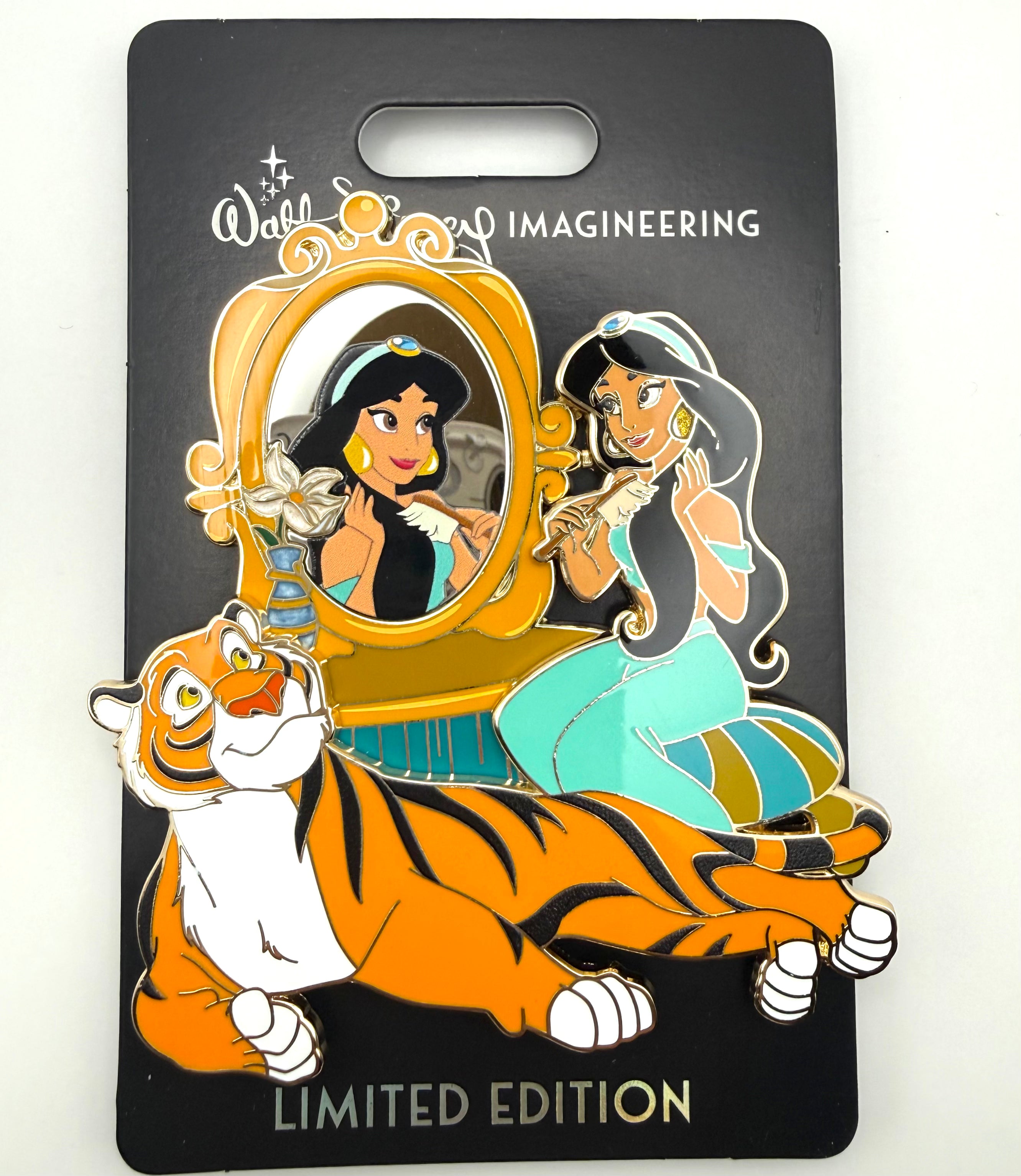 Disney WDI MOG Jasmine and Rajah Aladdin Vanity Series 2 Pin LE 300