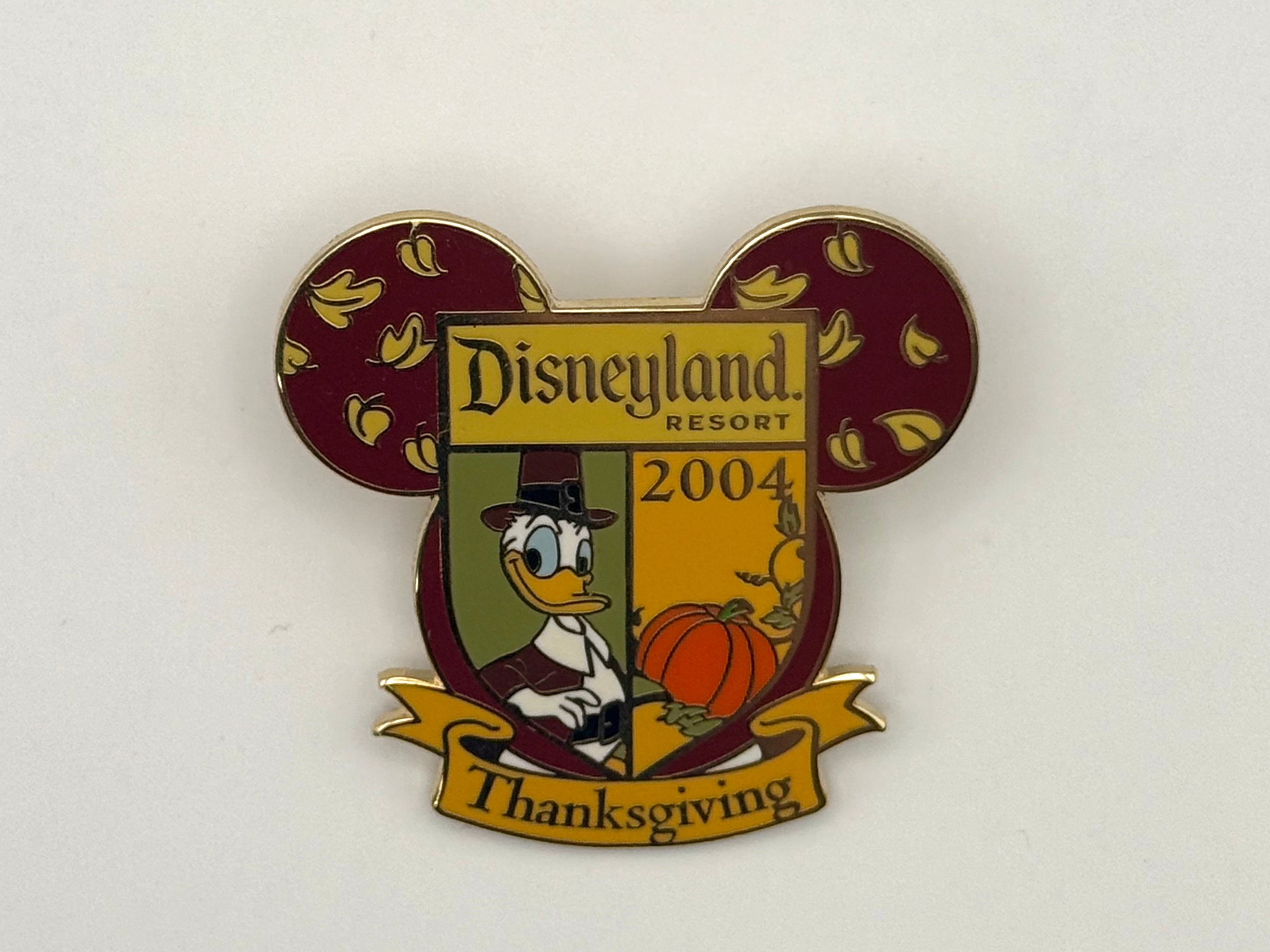 Disney-Disneyland Resort-Cast Exclusive Holiday Series Pin-Thanksgiving 2004