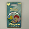 Disney 2024 Little Mermaid 35th Anniversary Ariel and Flounder LE 4000 Pin