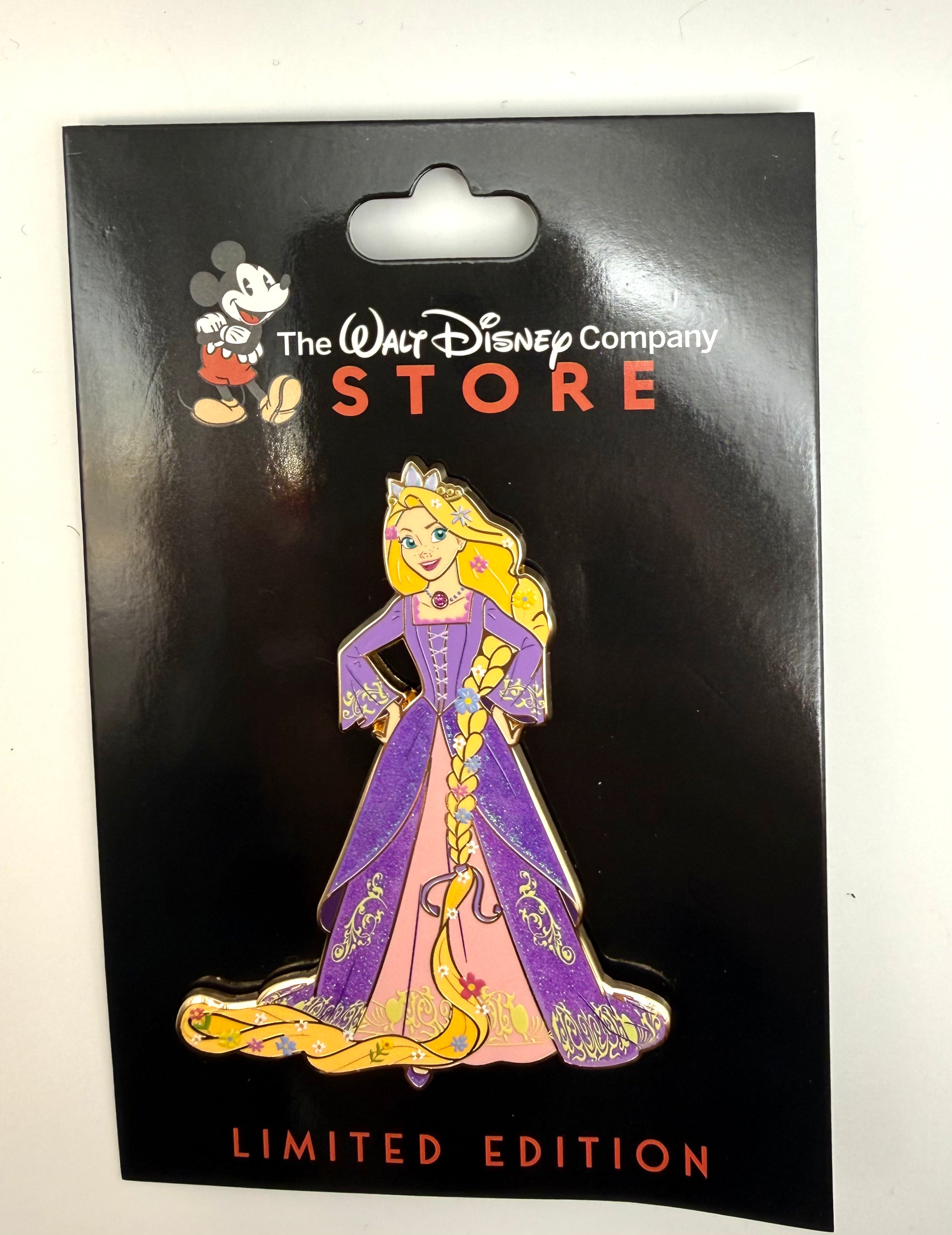 Walt Disney Company Store Enchanted Gowns TWDC LE 400 Pin D23 Rapunzel Tangled