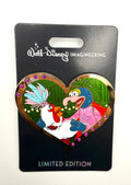WDI MOG Valentine's Day Hearts Muppets Gonzo Camilla LE 300 Disney Pin