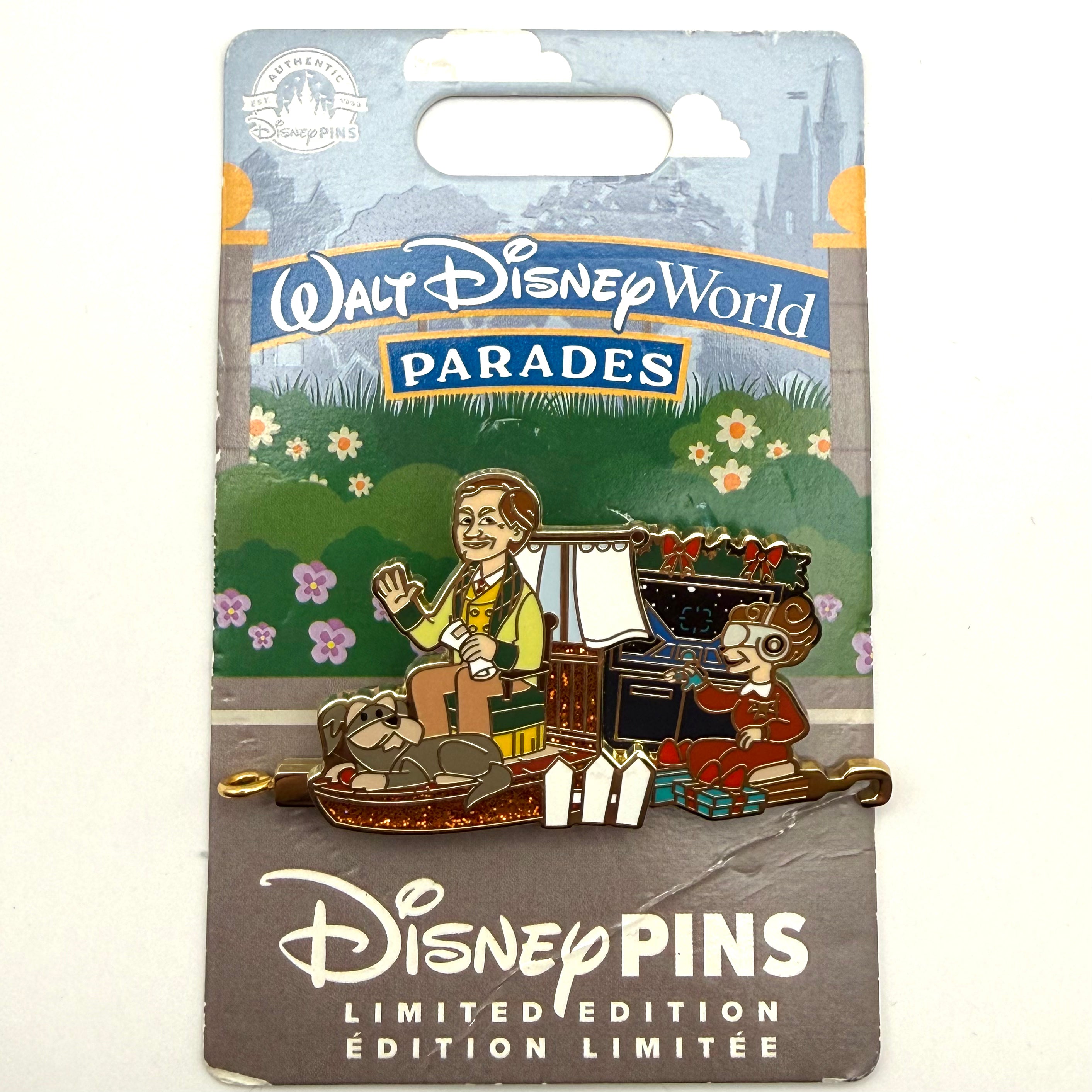 Disney Parks 2024 WDW Parades Carousel Of Progress John & Rover Pin LE 3000