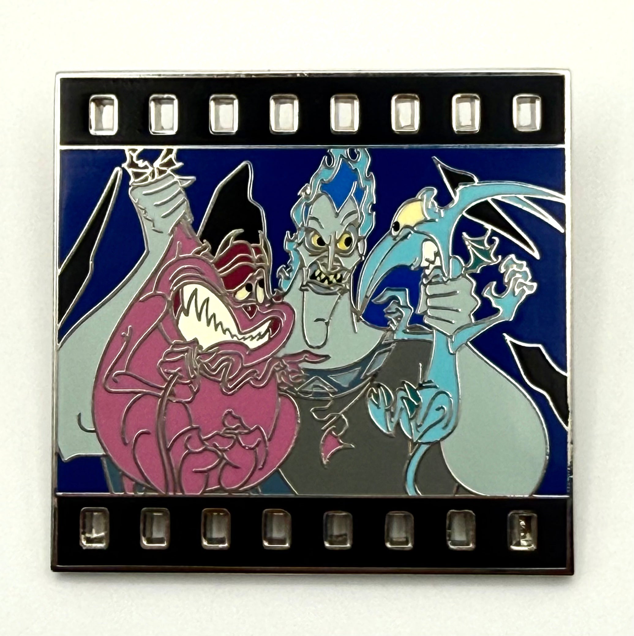 Disney One Family Villainous Friends Filmstrip Mystery Pin Hades Pain Panic