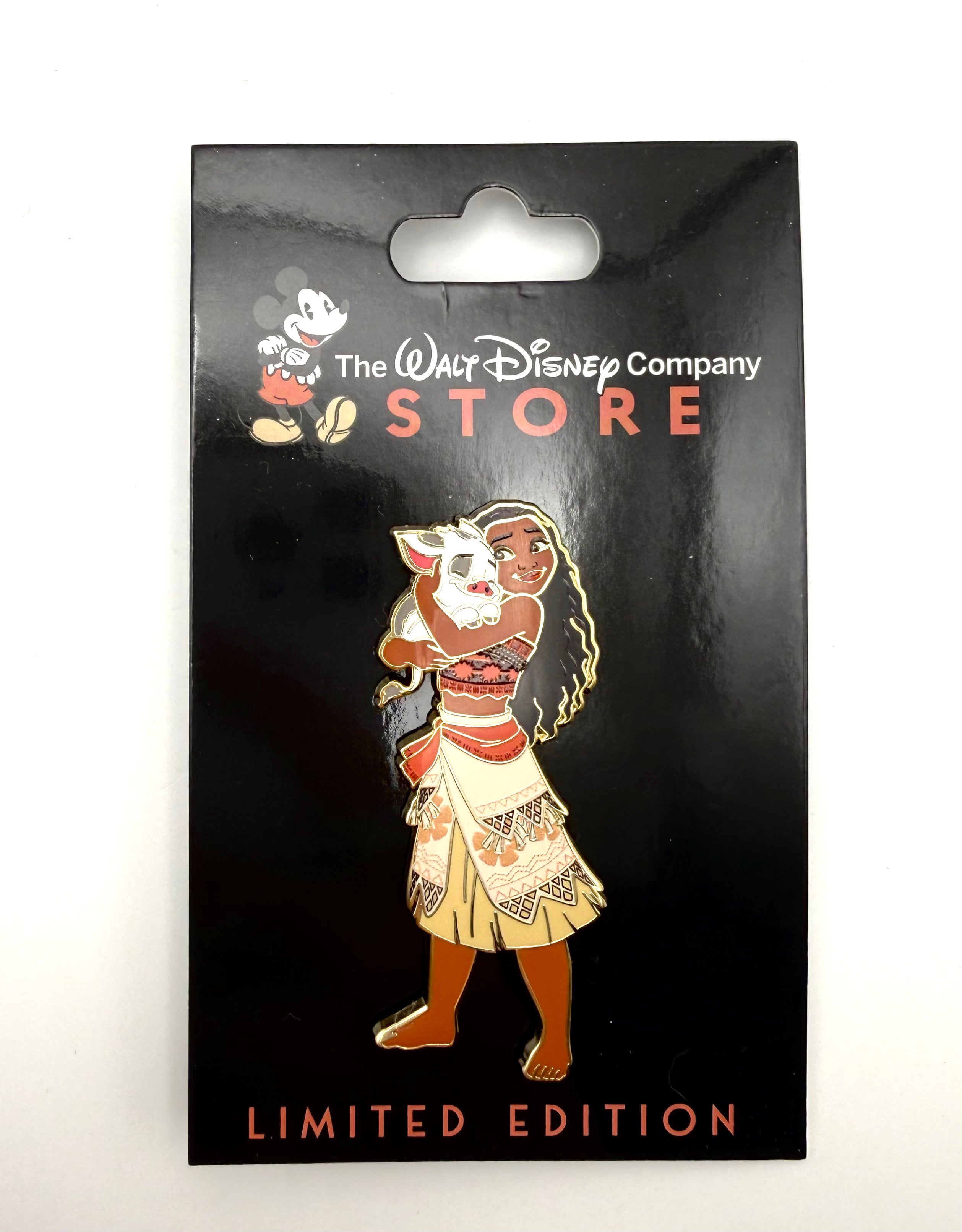 Disney DEC D23 Expo 2024 Moana Pua Hugs Are The Best Pin LE 300 WDI MOG