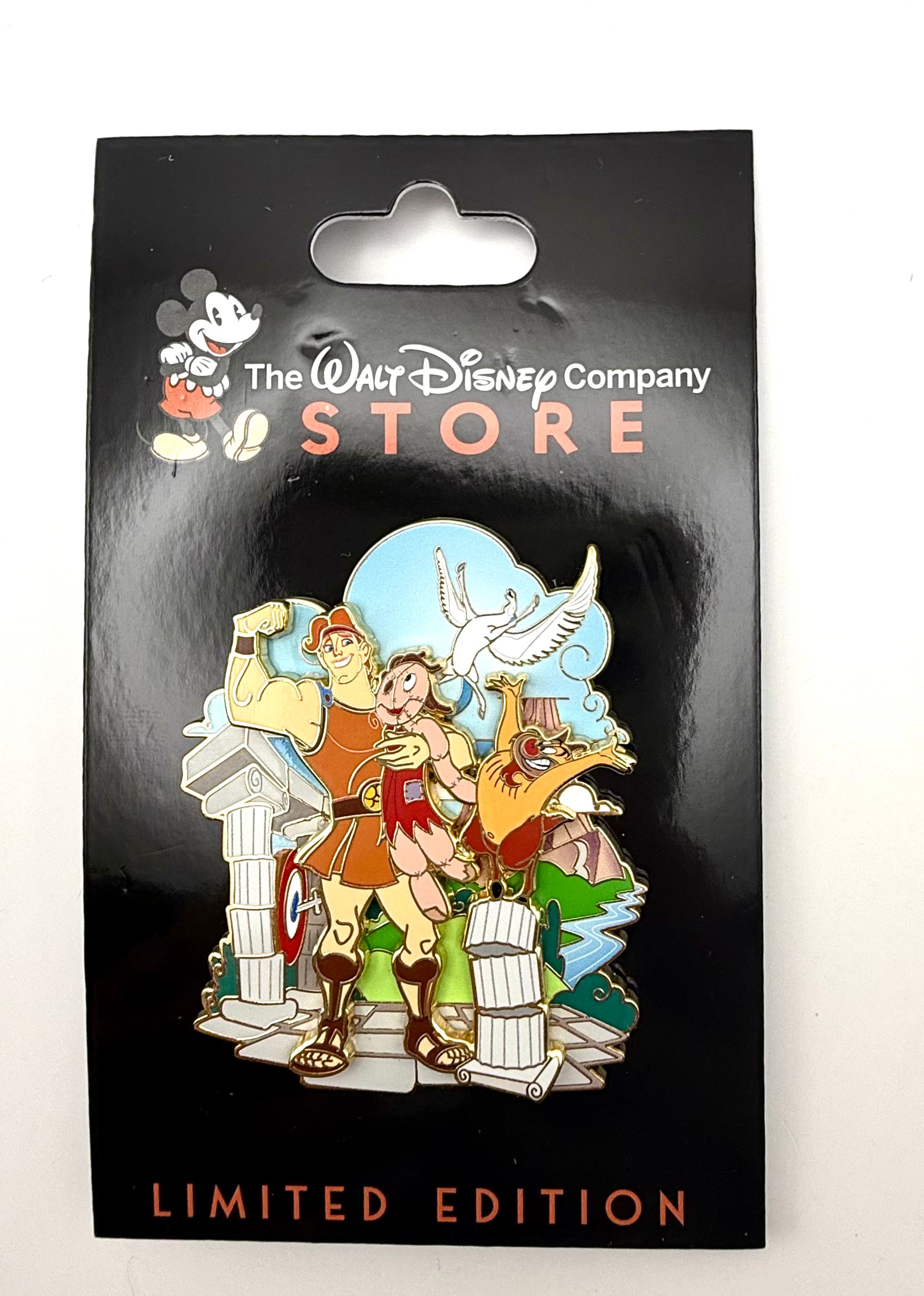 In hand DEC TWDC D23 EXPO 2026 ROLE MODELS HERCLUES LE400 PIN