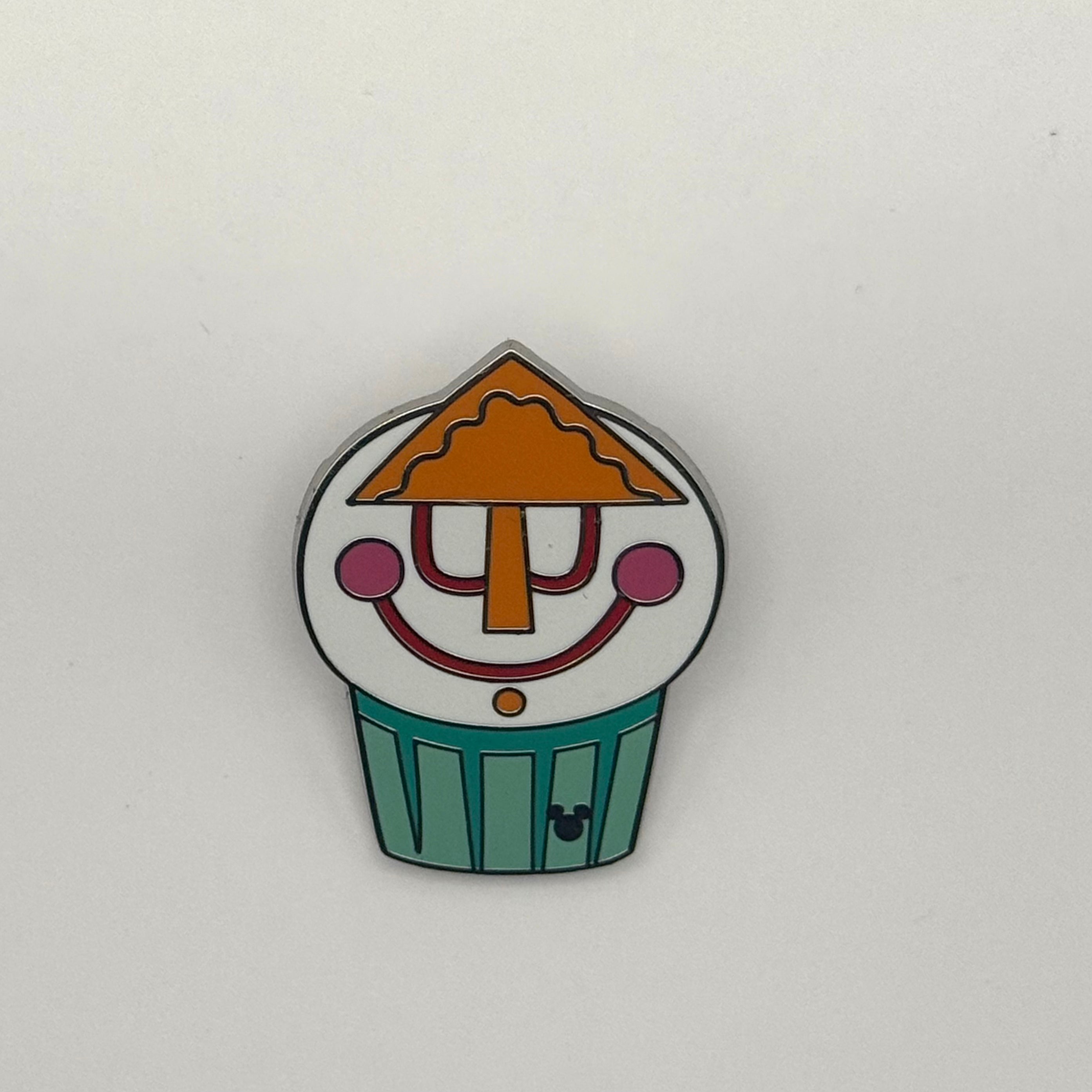 Disney Disneyland DLR Wave B 2025 Hidden Disney It's a Small World Cupcake Pin