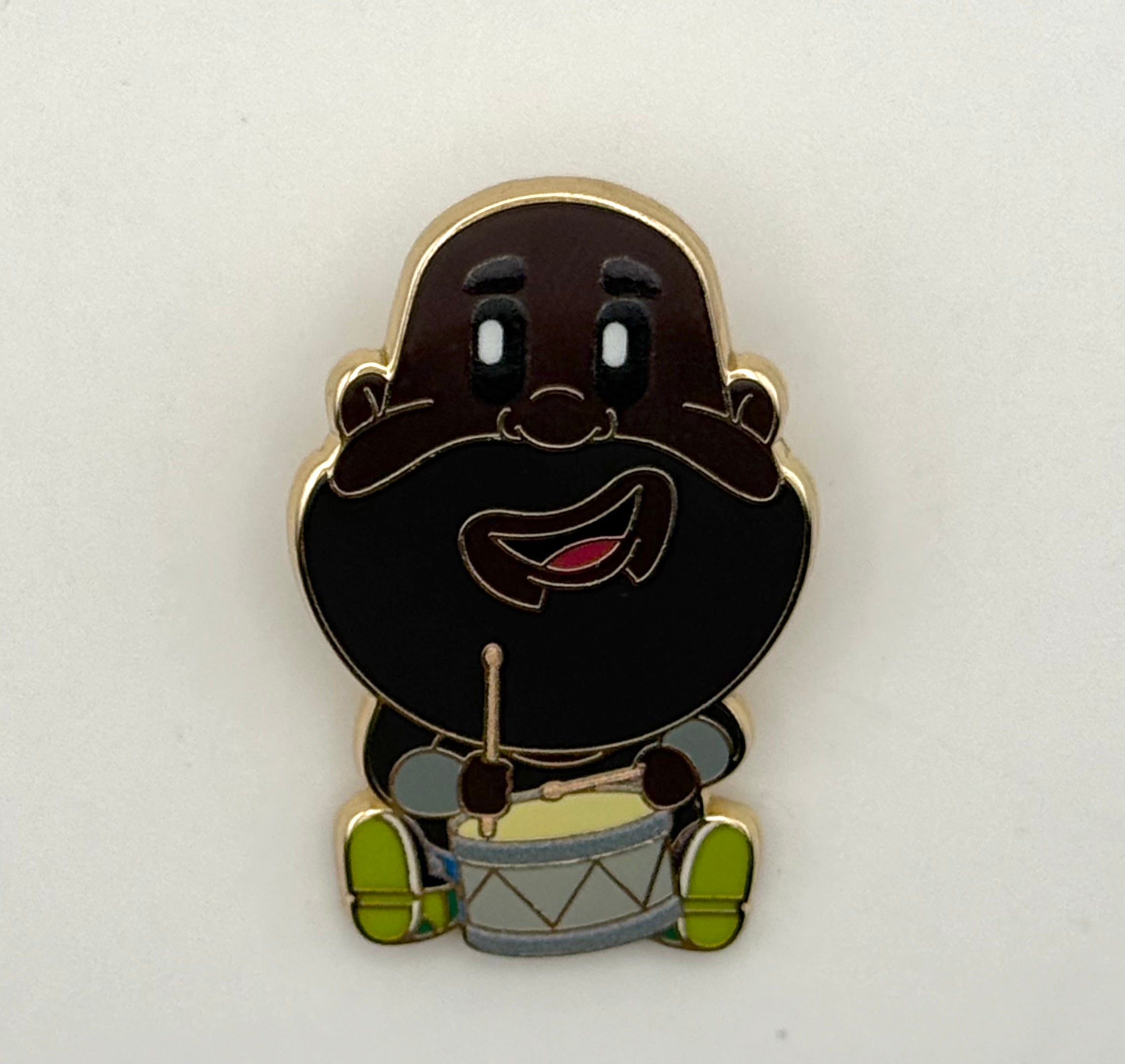 D23 Disney 2026 Adorbs Pin Curley Baker Drum Player SOUL