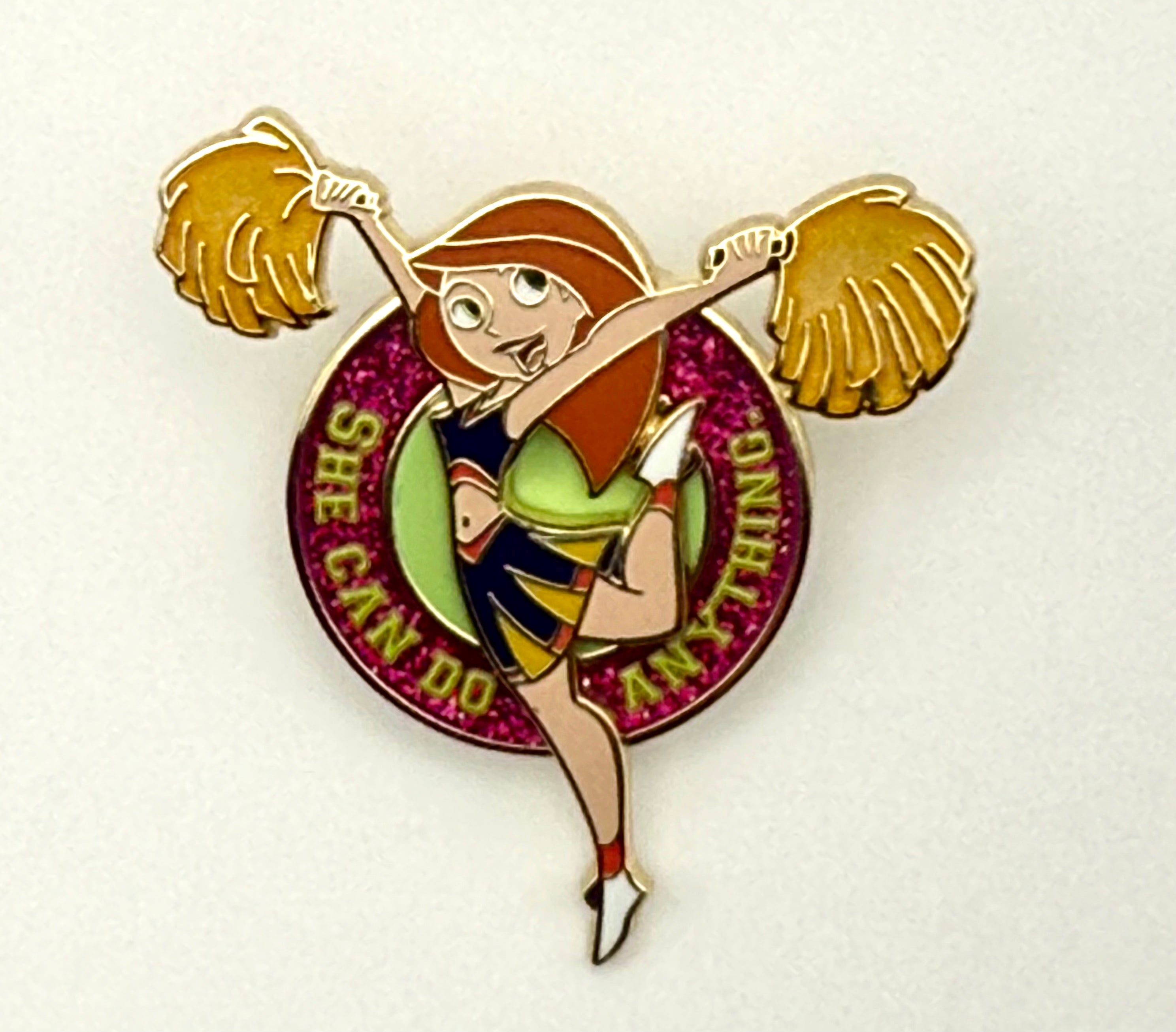 Disney D23 Expo DSSH Kim Possible Cheerleader Throwback Mystery Pin LE 400