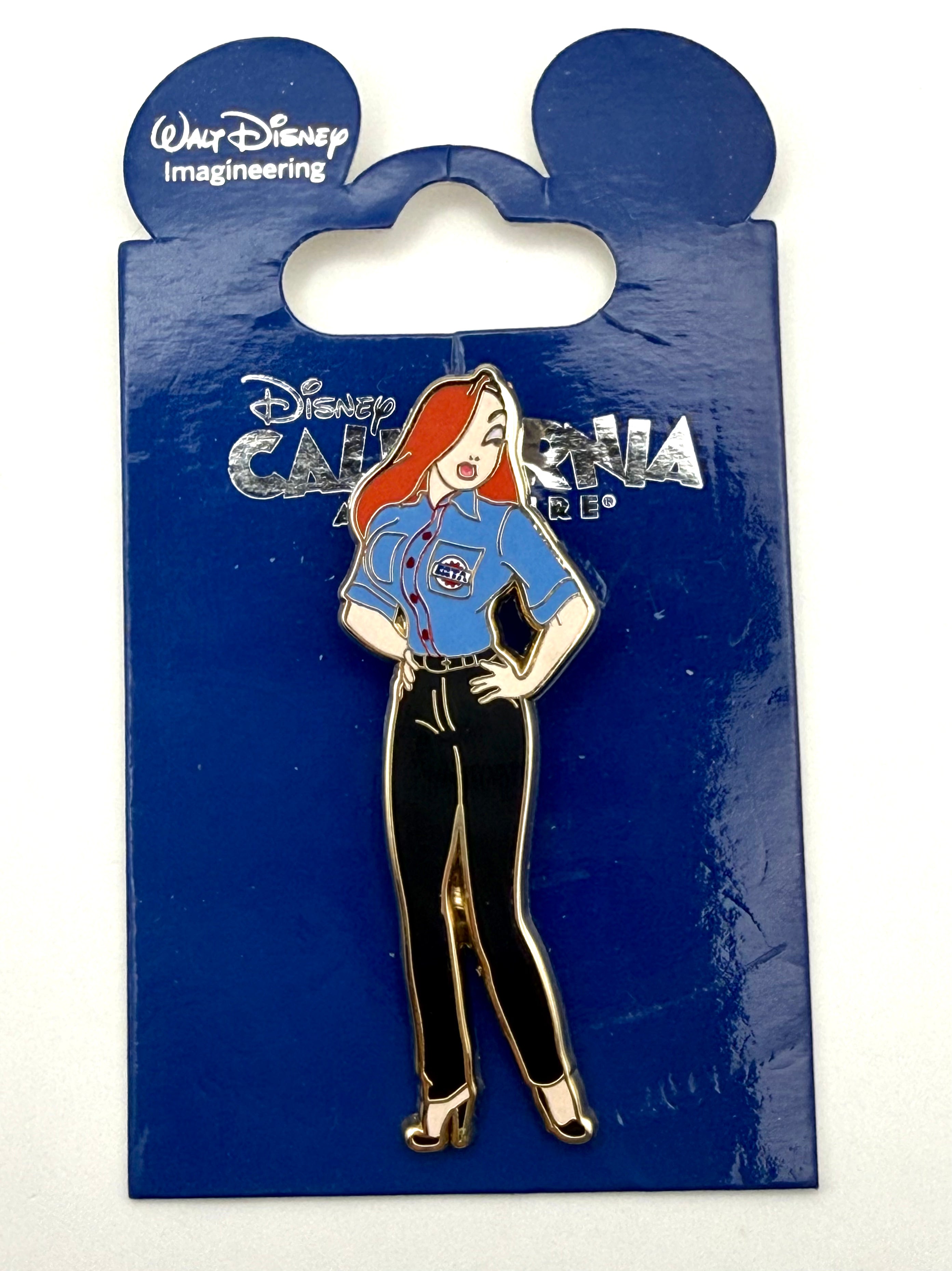 WDI - DCA Jessica Rabbit Dressed As Cast Member - 2013 - Monsters Inc. Pin