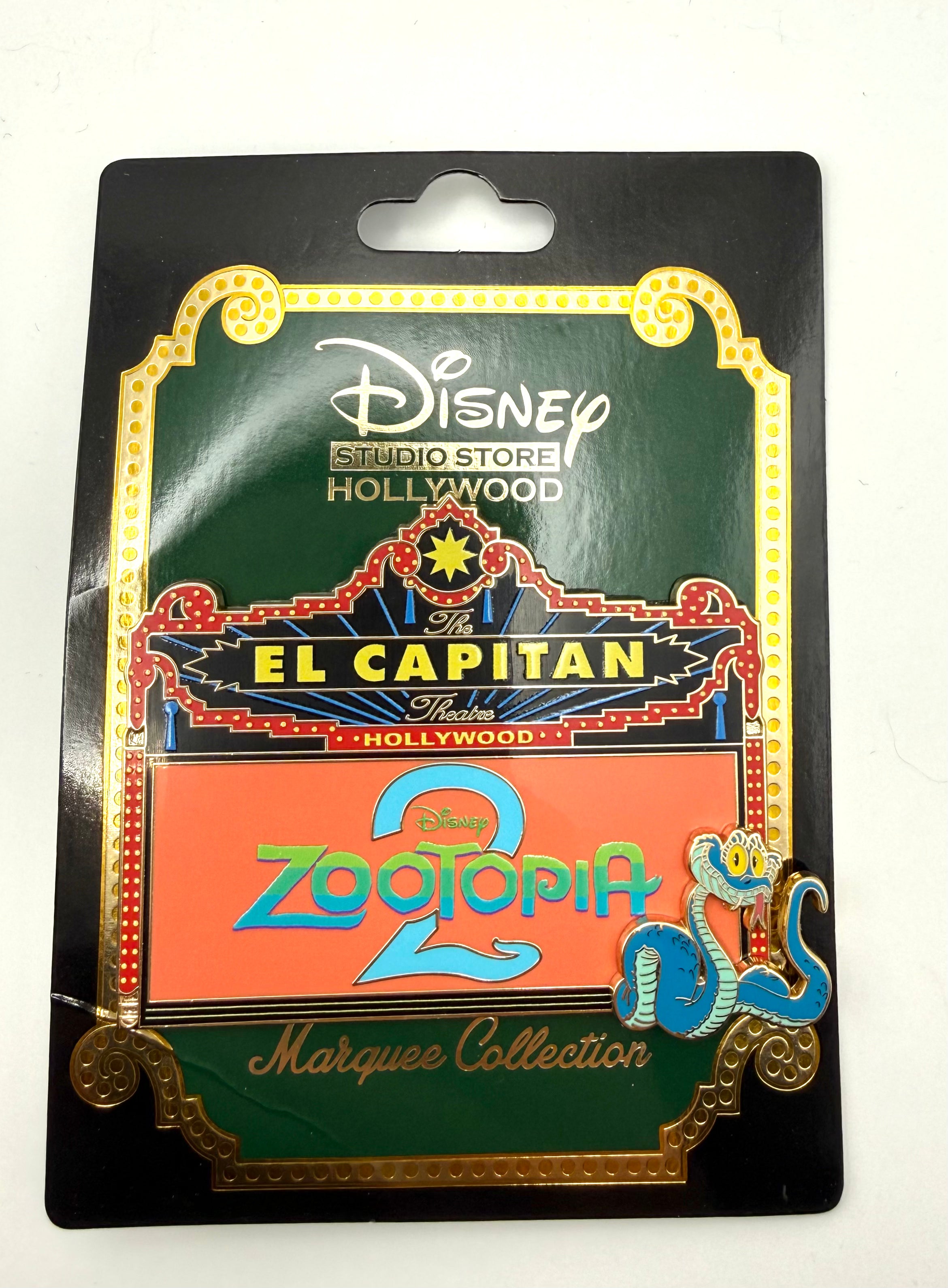 Disney 2025 DSSH Zootopia 2 El Capitan Marquee LE 400 pin