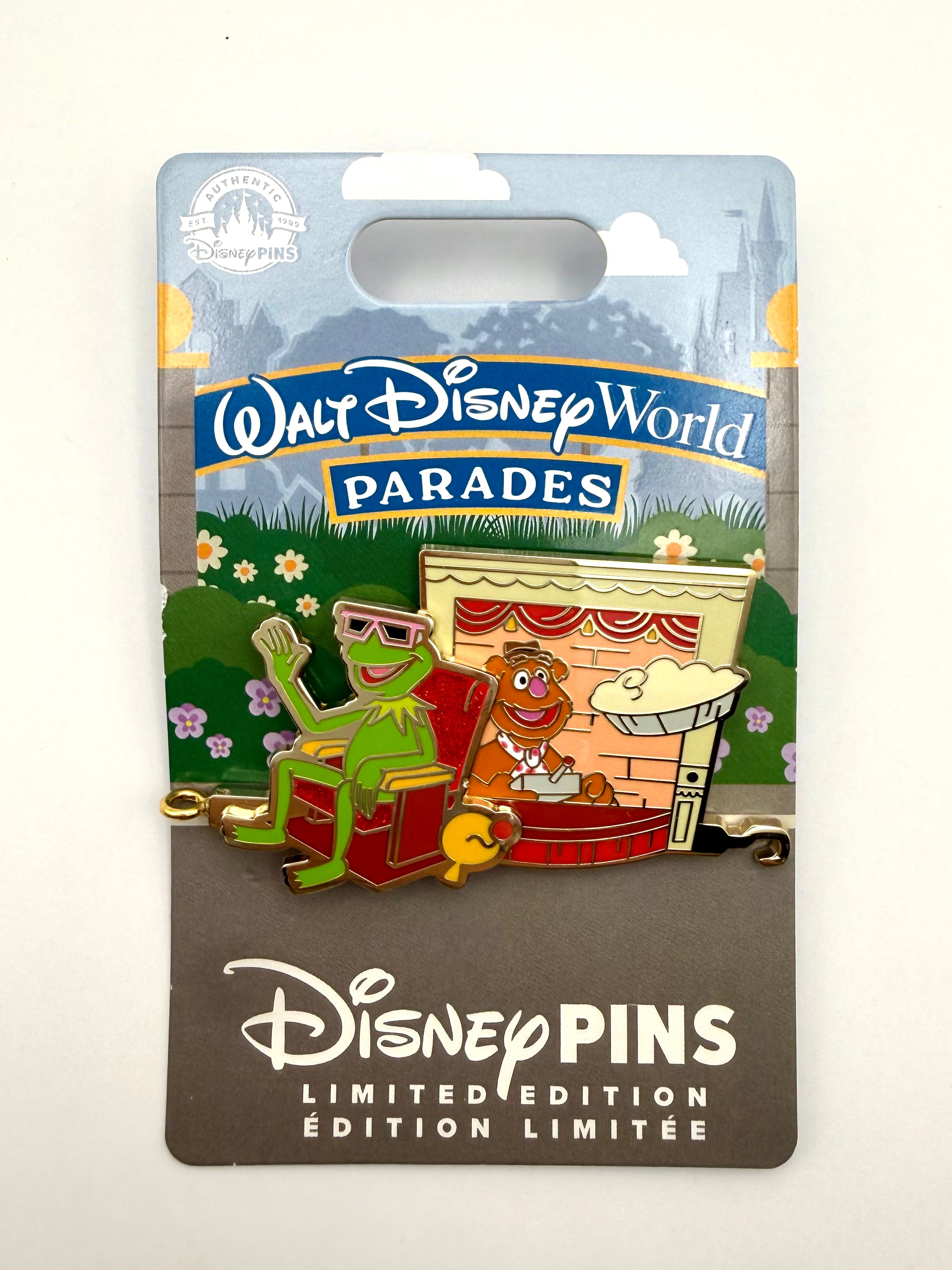 Muppet Vision 3D Parades Pin WDW Disney Parks  Kermit the Frog Fozzie LE 3000