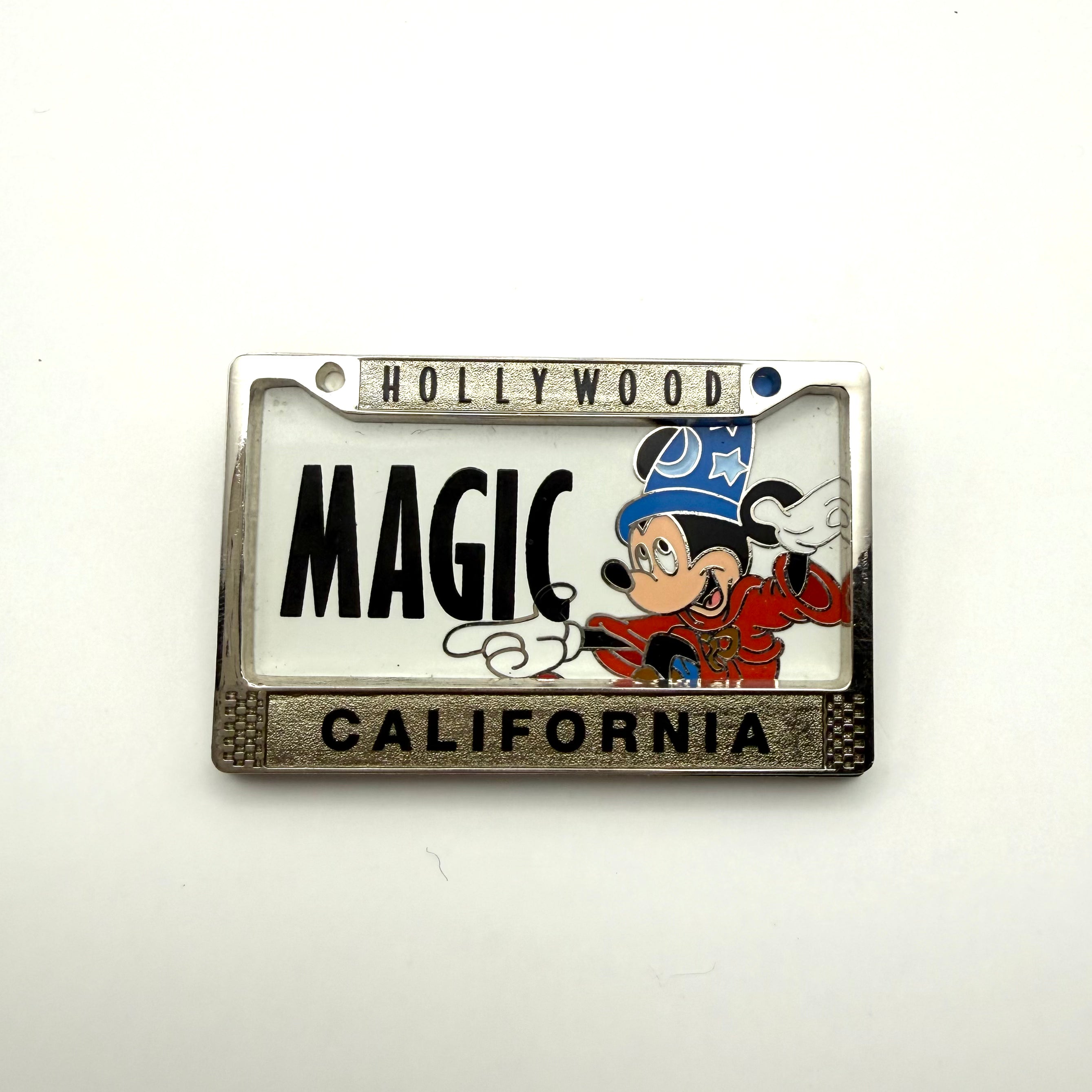 DSF DSSH - SORCERER MICKEY MAGIC LICENSE PLATE PIN