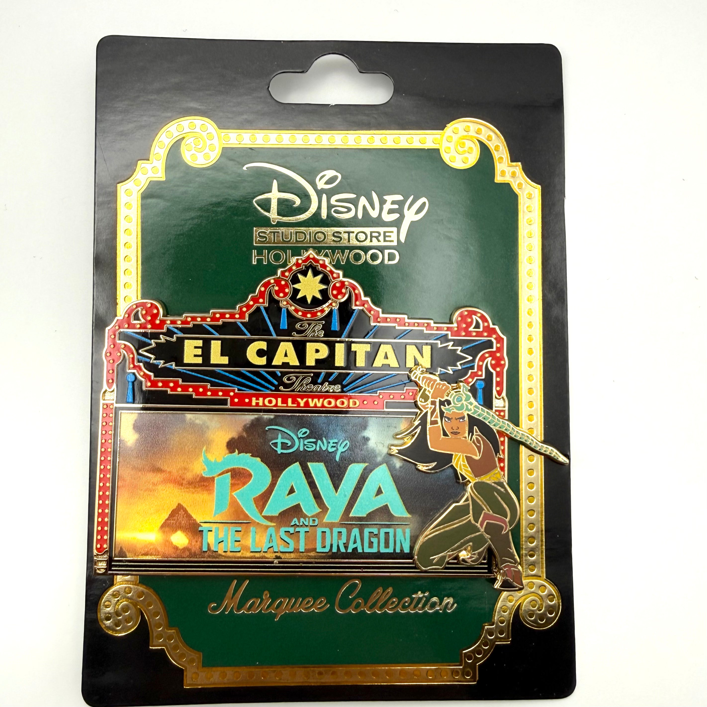 Disney DSSH DSF LE Pin El Capitan Marquee Raya And The Last Dragon Le 400