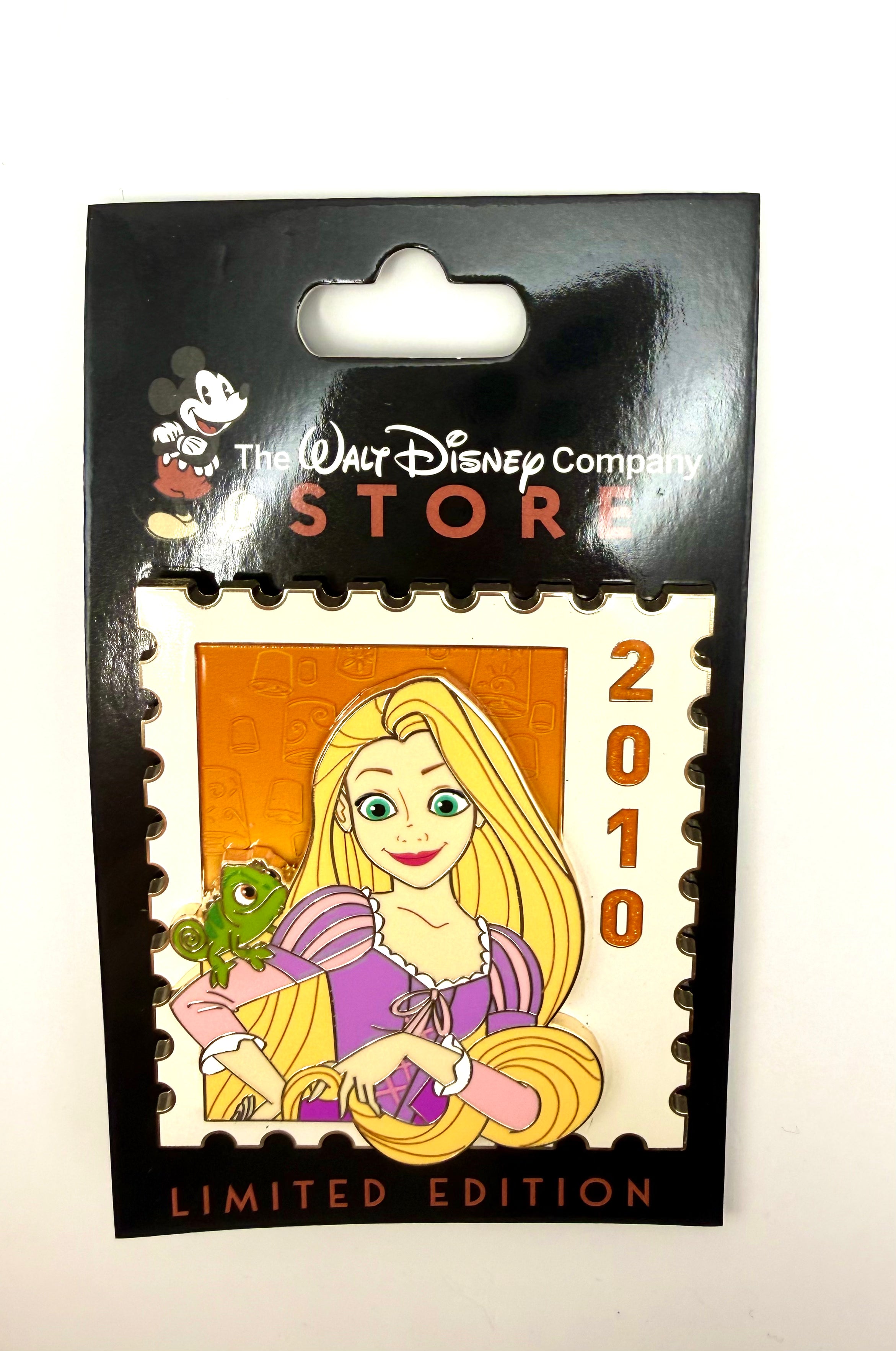 Disney DEC TWDC D23 Stamp Rapunzel Pascal Tangled LE 500 Pin