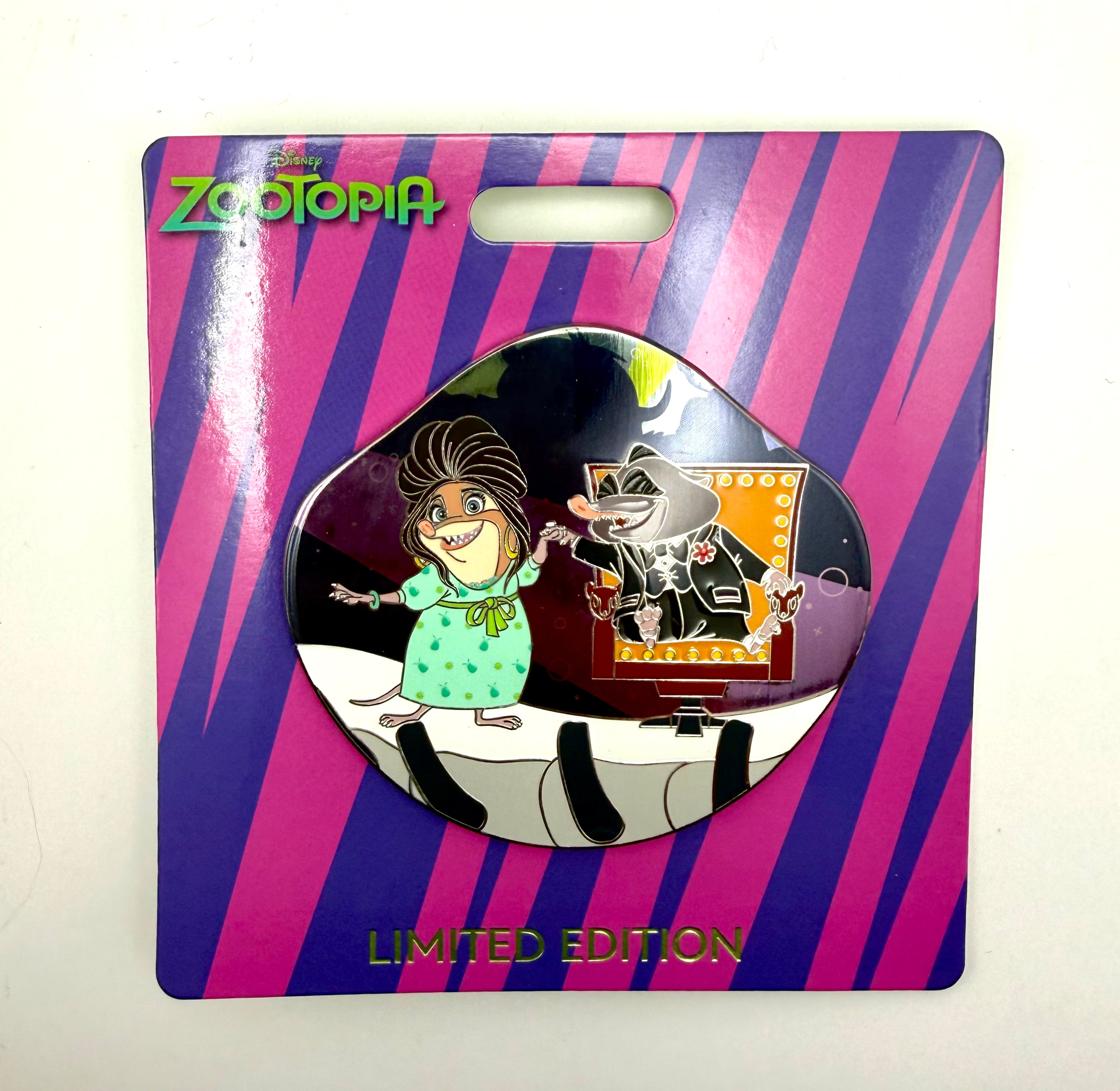 WDI Fru Fru Mr Big - Zootopia 10th Anniversary Series 2026 LE 300 Disney Pin