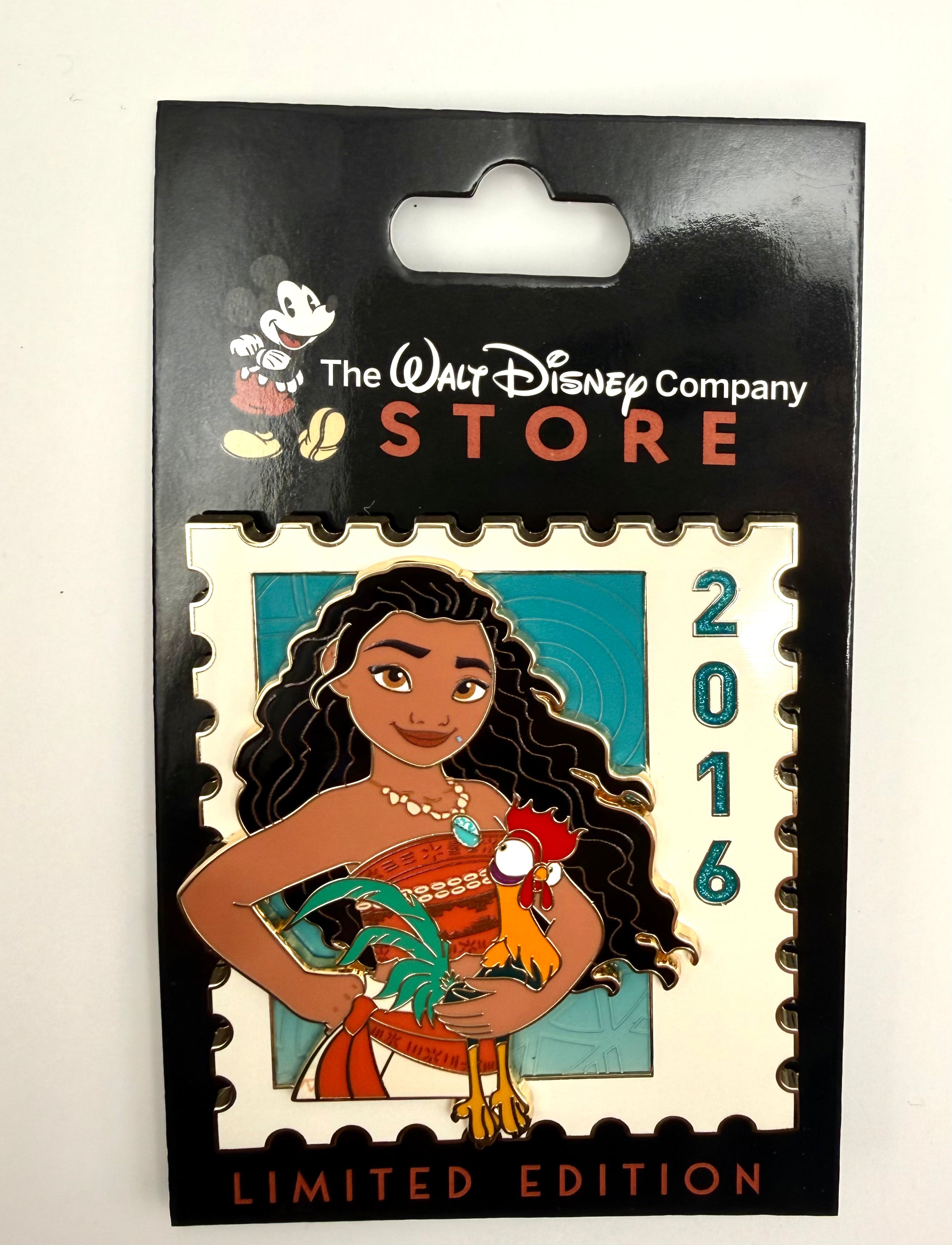 Disney DEC TWDC D23 Stamp Moana Hei Hei LE 500 Pin