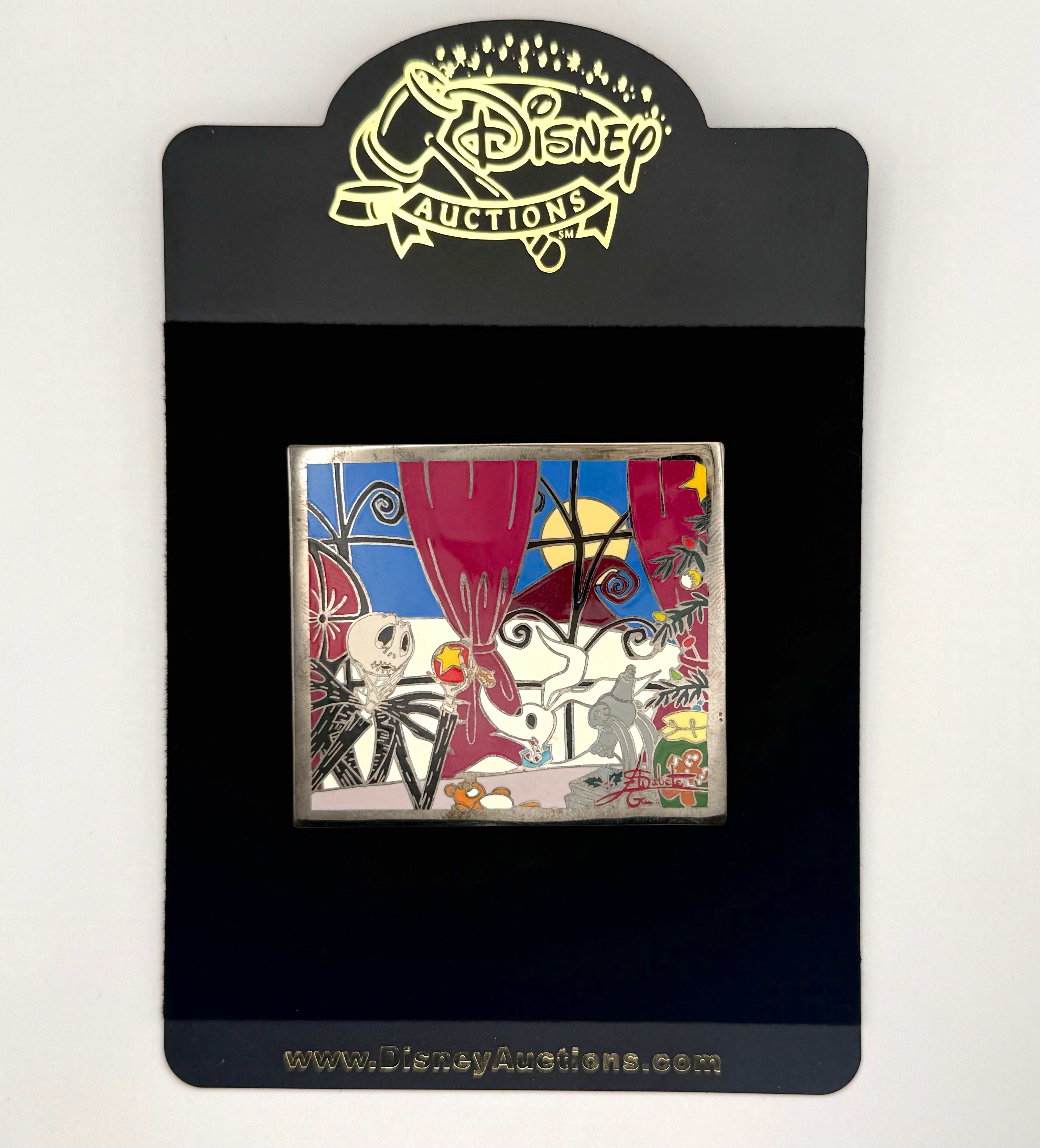 Disney Auctions Nightmare Before Christmas Gomes Signed LE 100 Pin