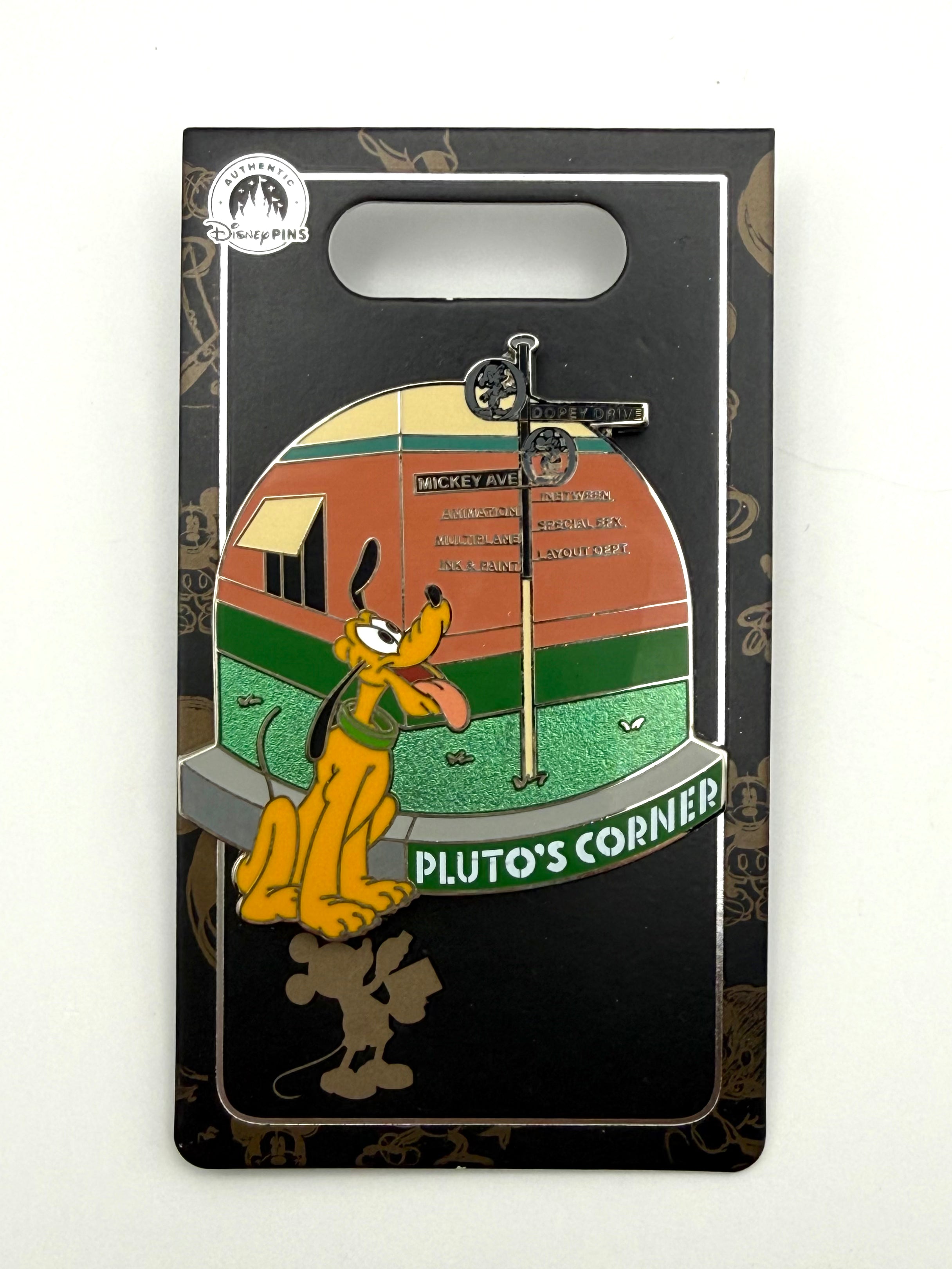 Disney Employee Center DEC Walt's Disney Studio Lot Pluto's Street Corner Pin