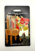Disney WDI Pin - Vanities Gaston - LE 300 Beauty and the Beast Villain