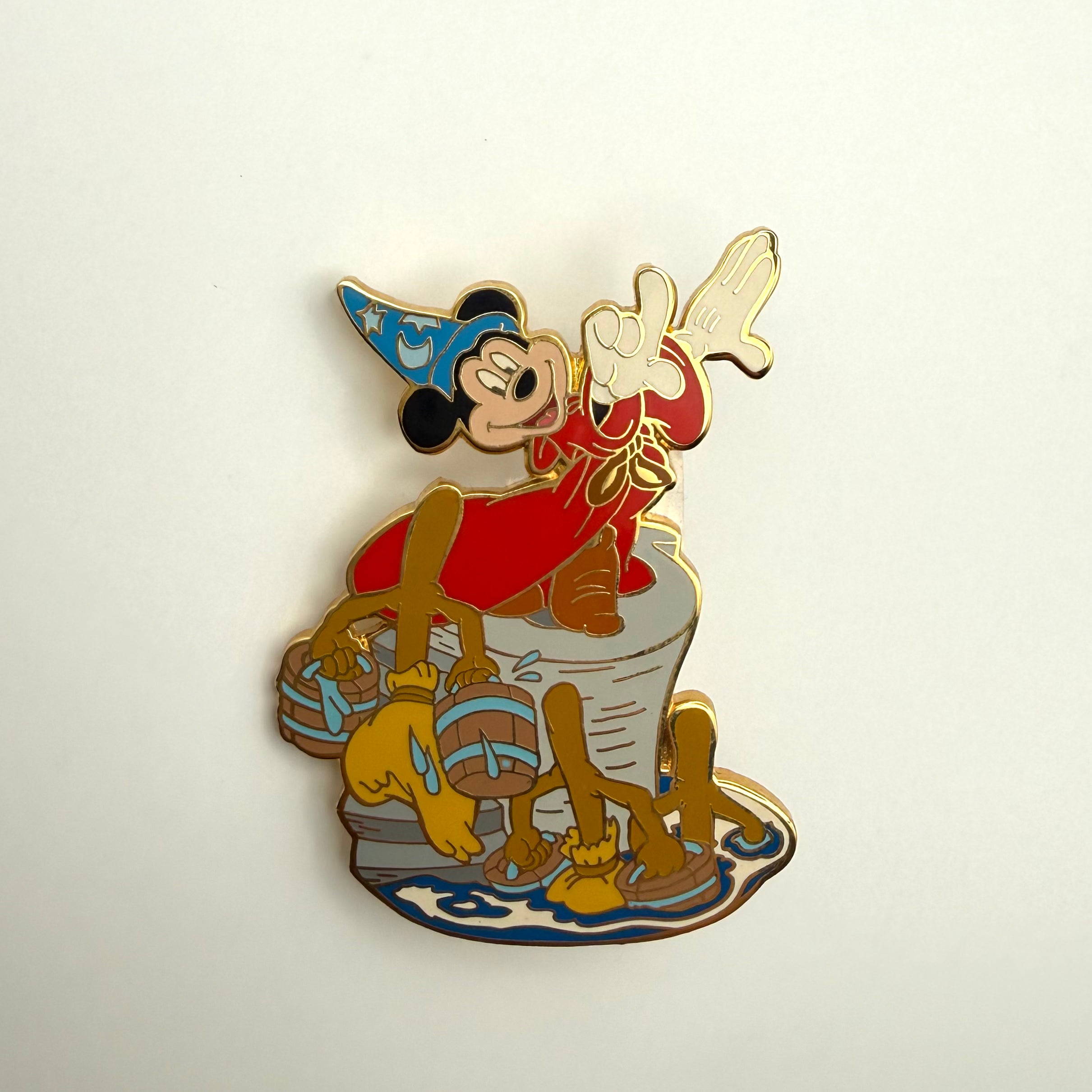 DA - Sorcerer Mickey with Brooms and Buckets Le 500 Pin