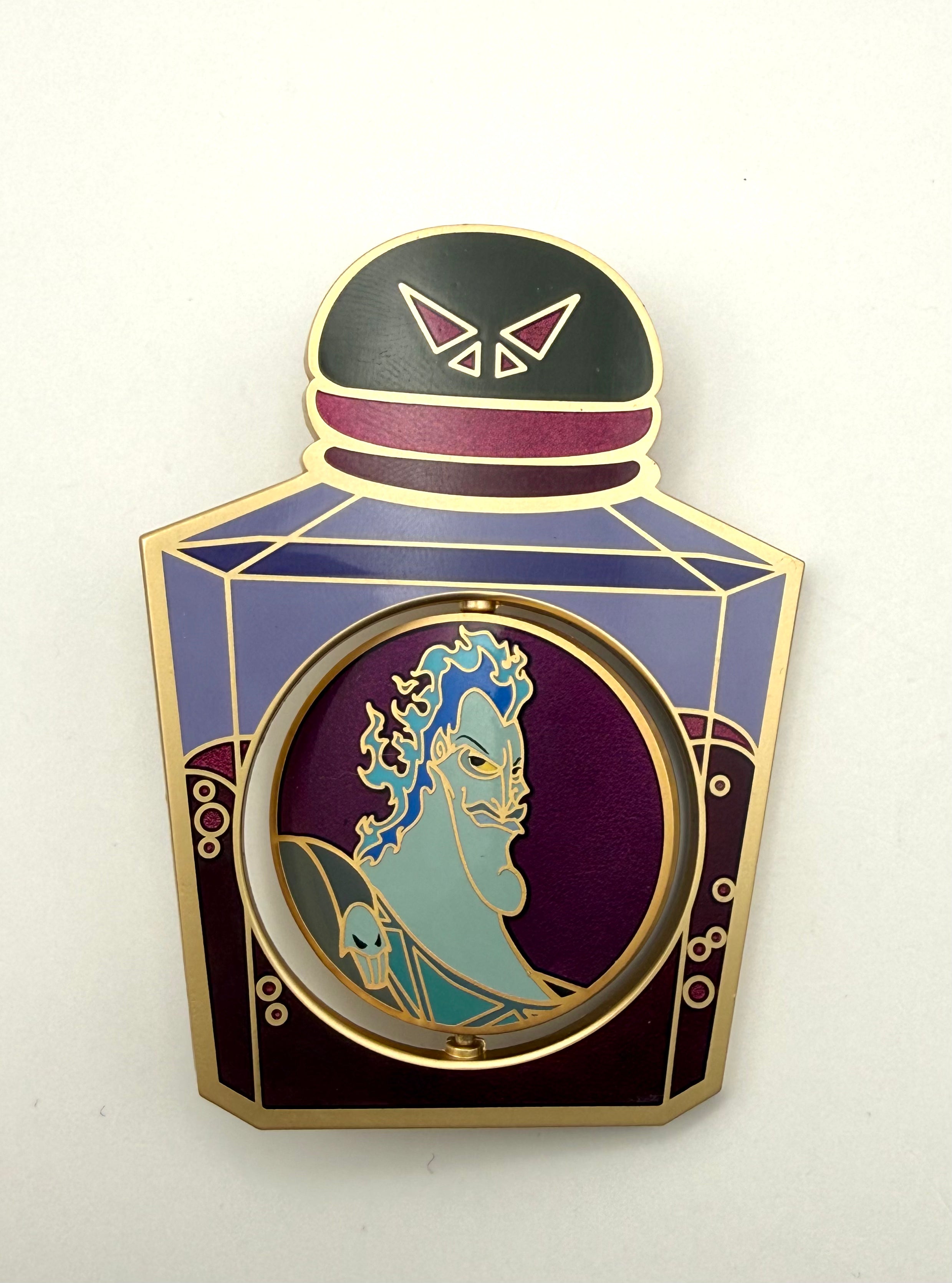 Disney DEC 2021 Goodvs Evil Hercules & Hades LE 250 Spinner Pin