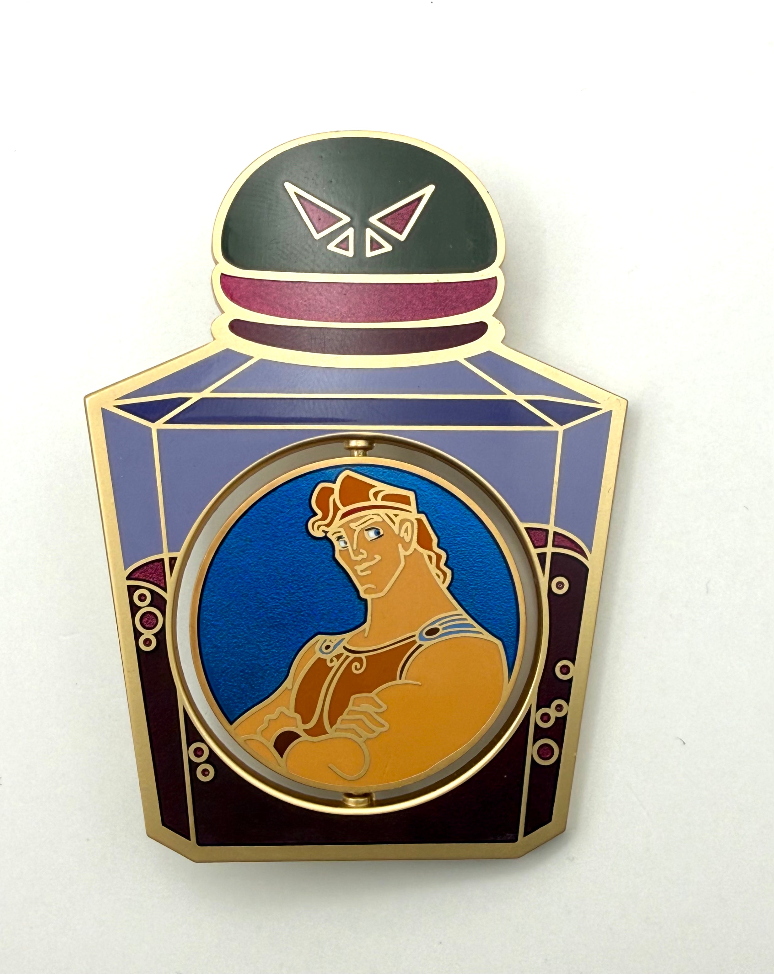 Disney DEC 2021 Goodvs Evil Hercules & Hades LE 250 Spinner Pin