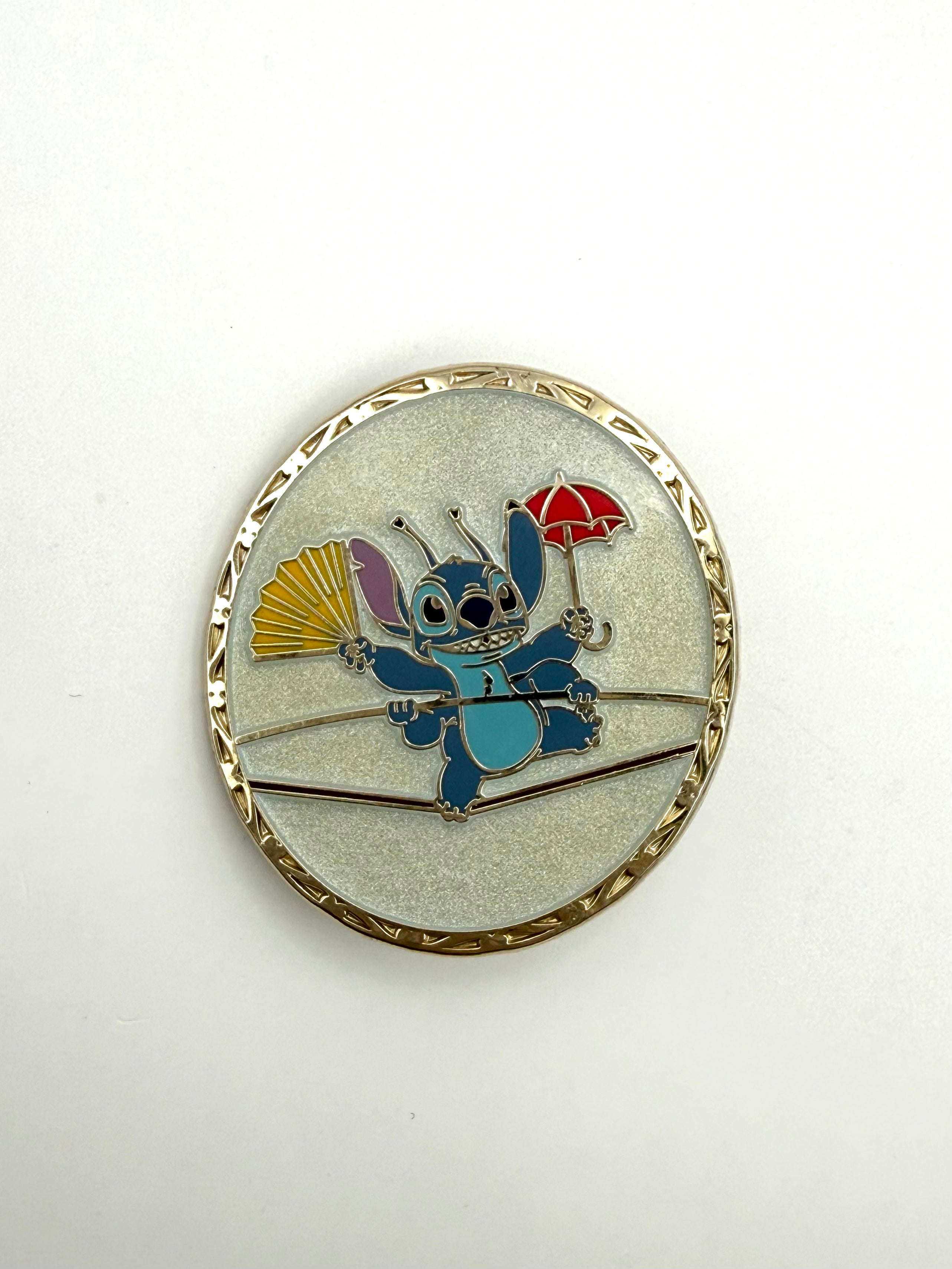LE 250 Stitch Tight Rope Mickey Circus Performer Poster Boxed Set WDW Disney Pin