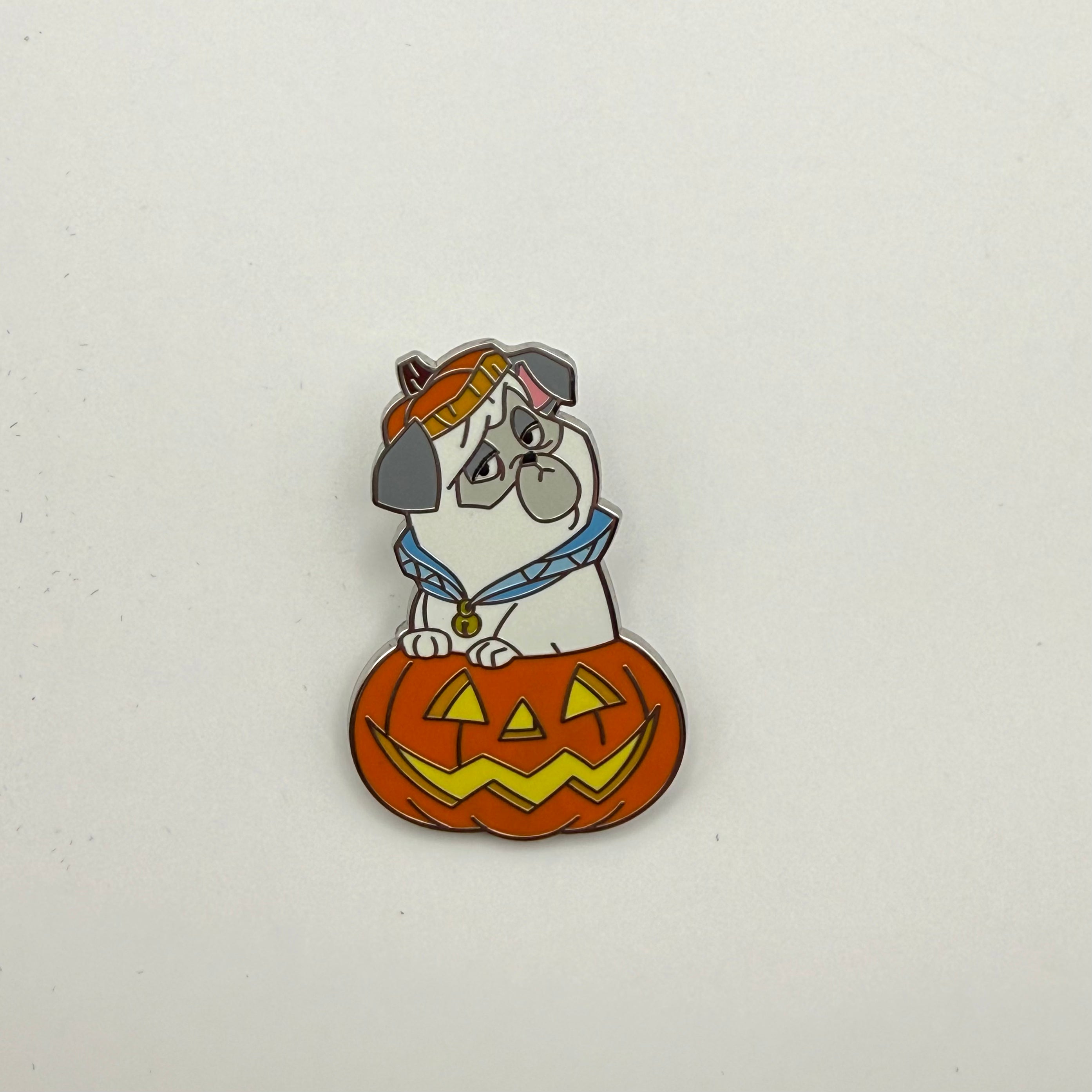 2025 Disney Parks Pumpkin Pals Halloween Mystery Pin Pocahontas Percy Pin