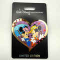 Disney WDI MOG Valentine's Gem Hearts Minnie and Mickey Mouse Pin LE 300