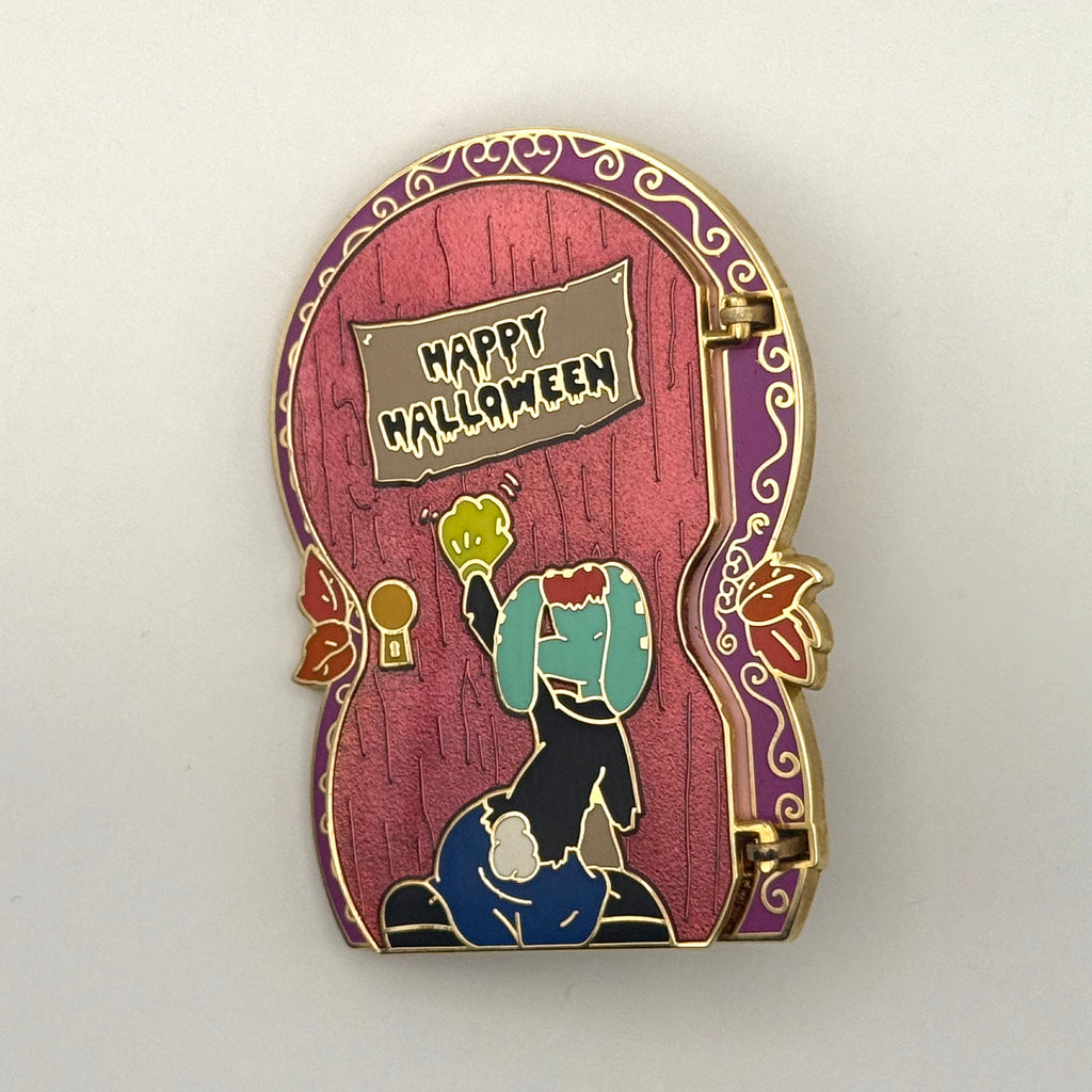 Disney Shopping Pin LE 250 Halloween Hinged Doors trick-or-treat Jessica Rabbit 2007