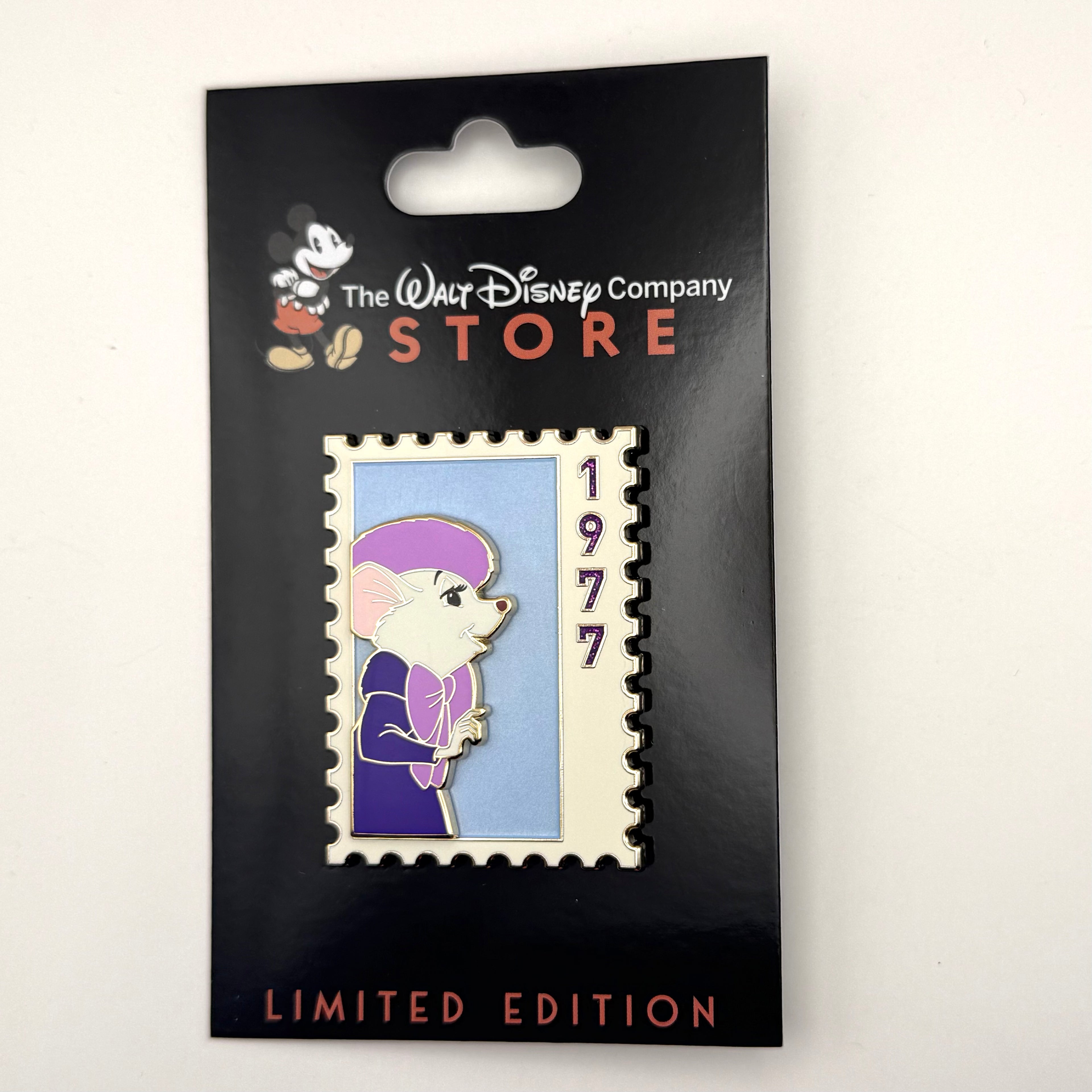 Disney DEC TWDC Commemorative Animal Stamps Bianca LE 300 Pin