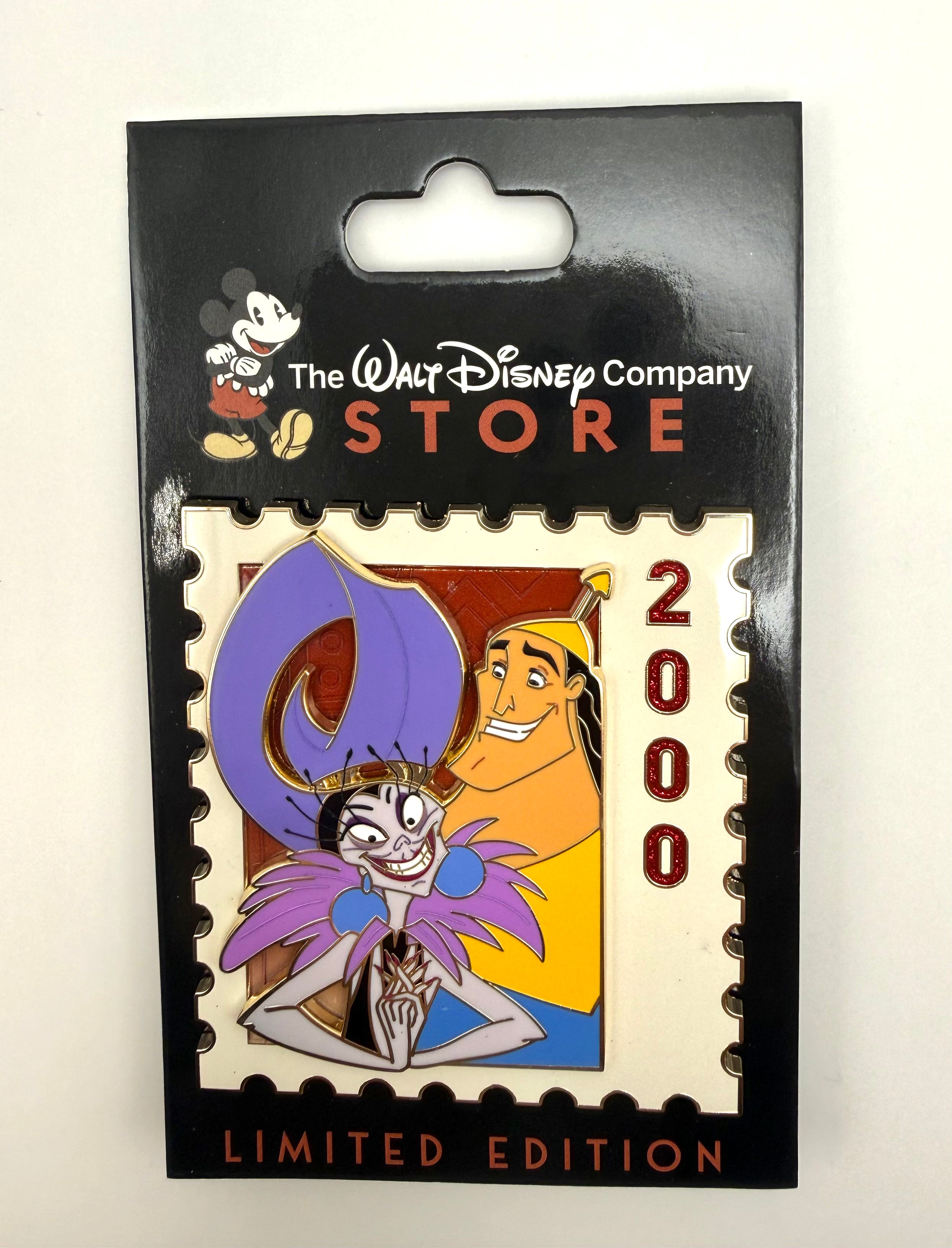 Disney D23 2026 DEC WDCS Yzma Kronk Emperor’s New Groove Stamp Pin LE 500