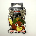 DSSH Nick Wilde Antlers Zooptia LE Disney Pin