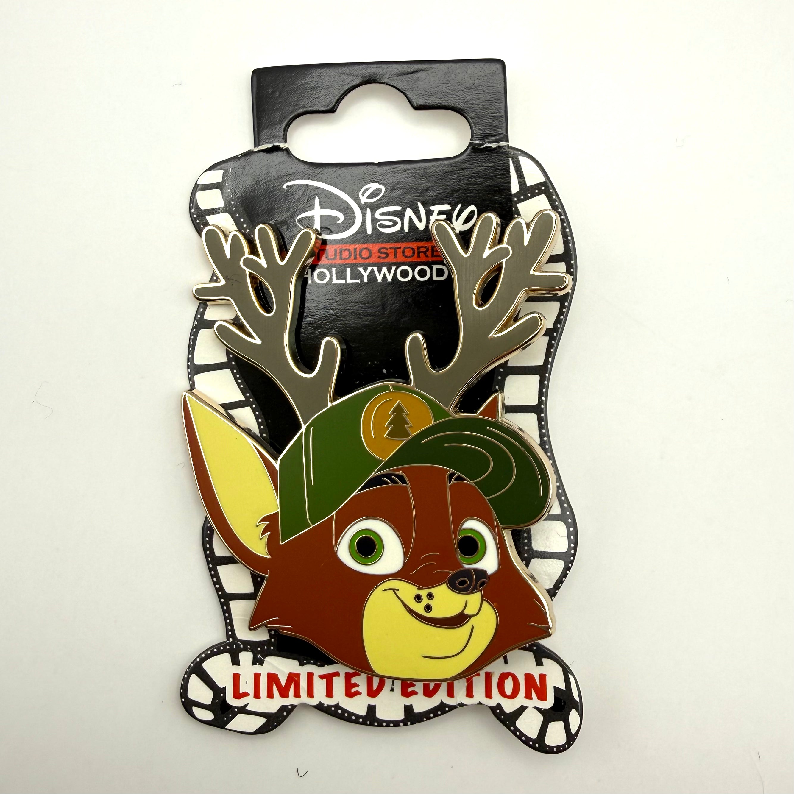DSSH Nick Wilde Antlers Zooptia LE Disney Pin