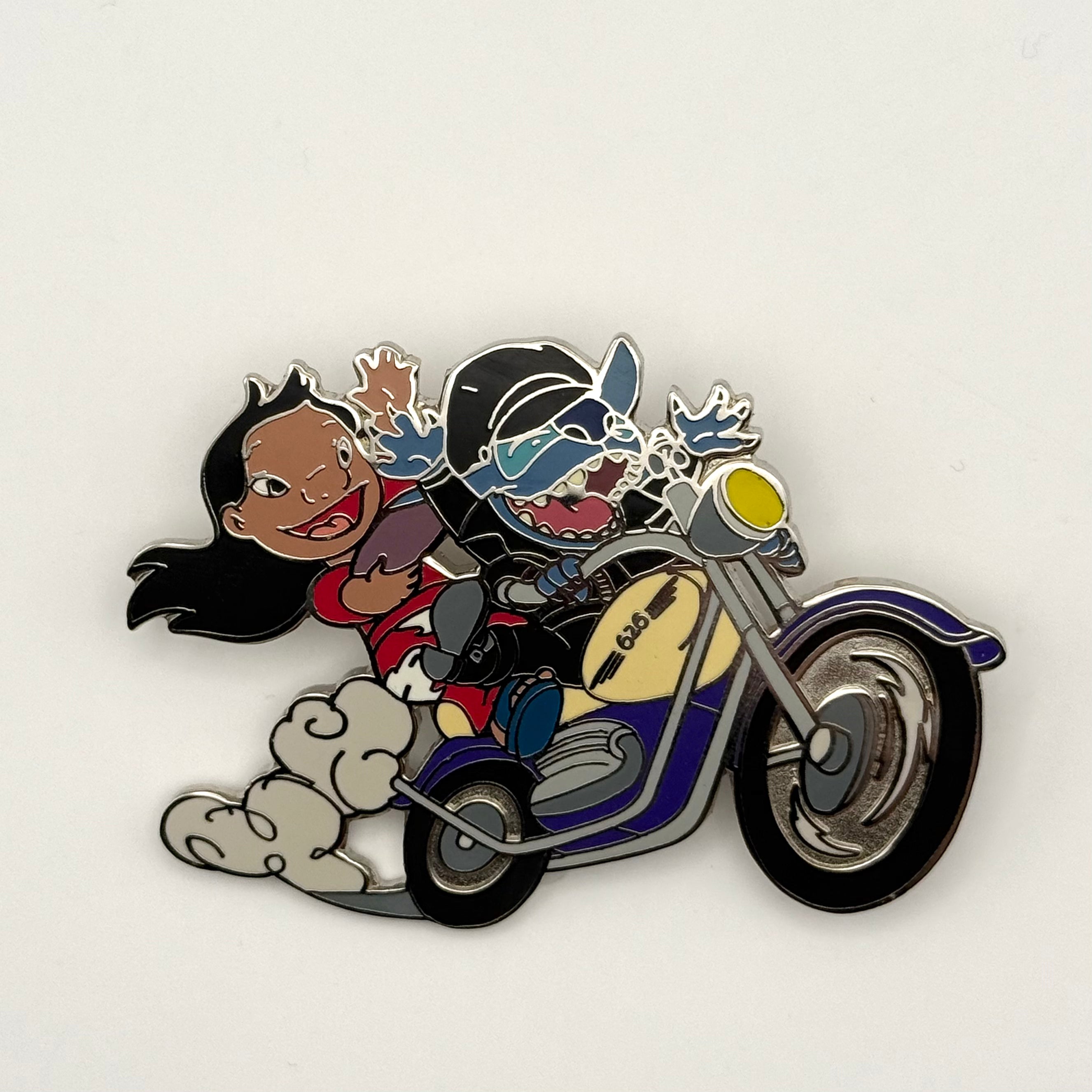 Disney Auctions Lilo and Stitch Motorcycle Fifties Pin Le 100