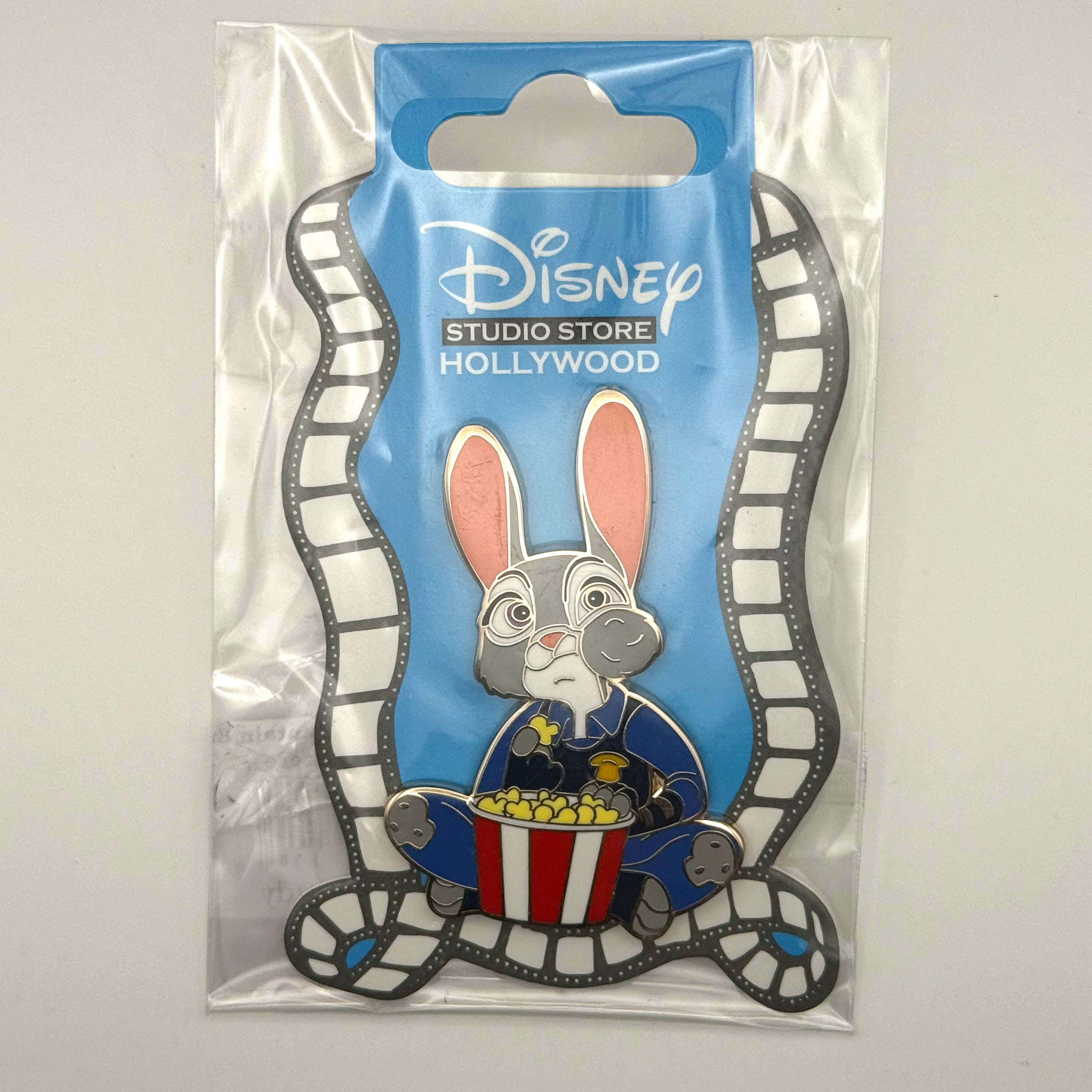 Disney Studio Store Hollywood DSSH Zootopia Judy Hopps With Popcorn OE Pin