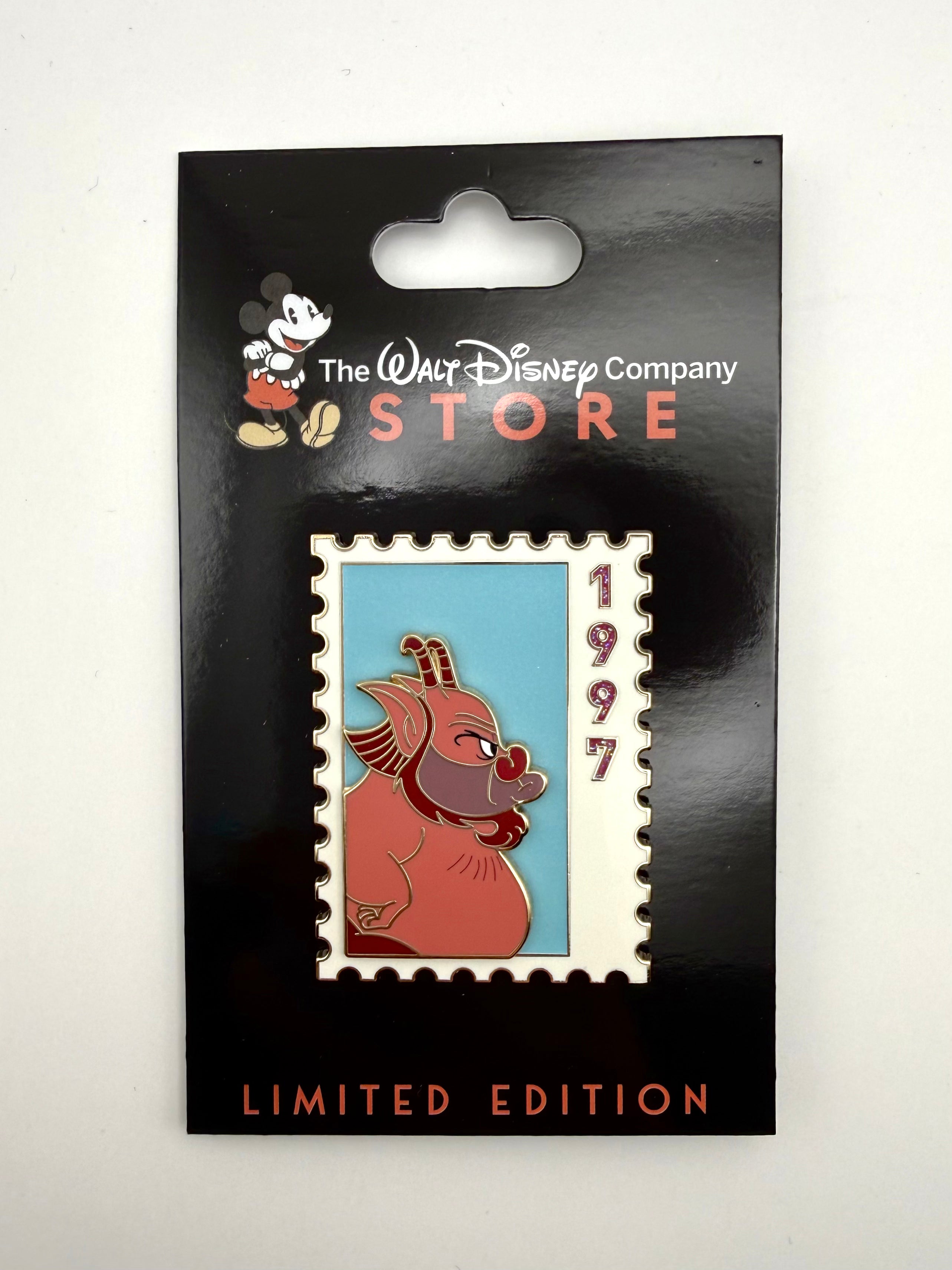 DEC TWDC Commemorative Animal Stamp Phil LE Pin Hercules