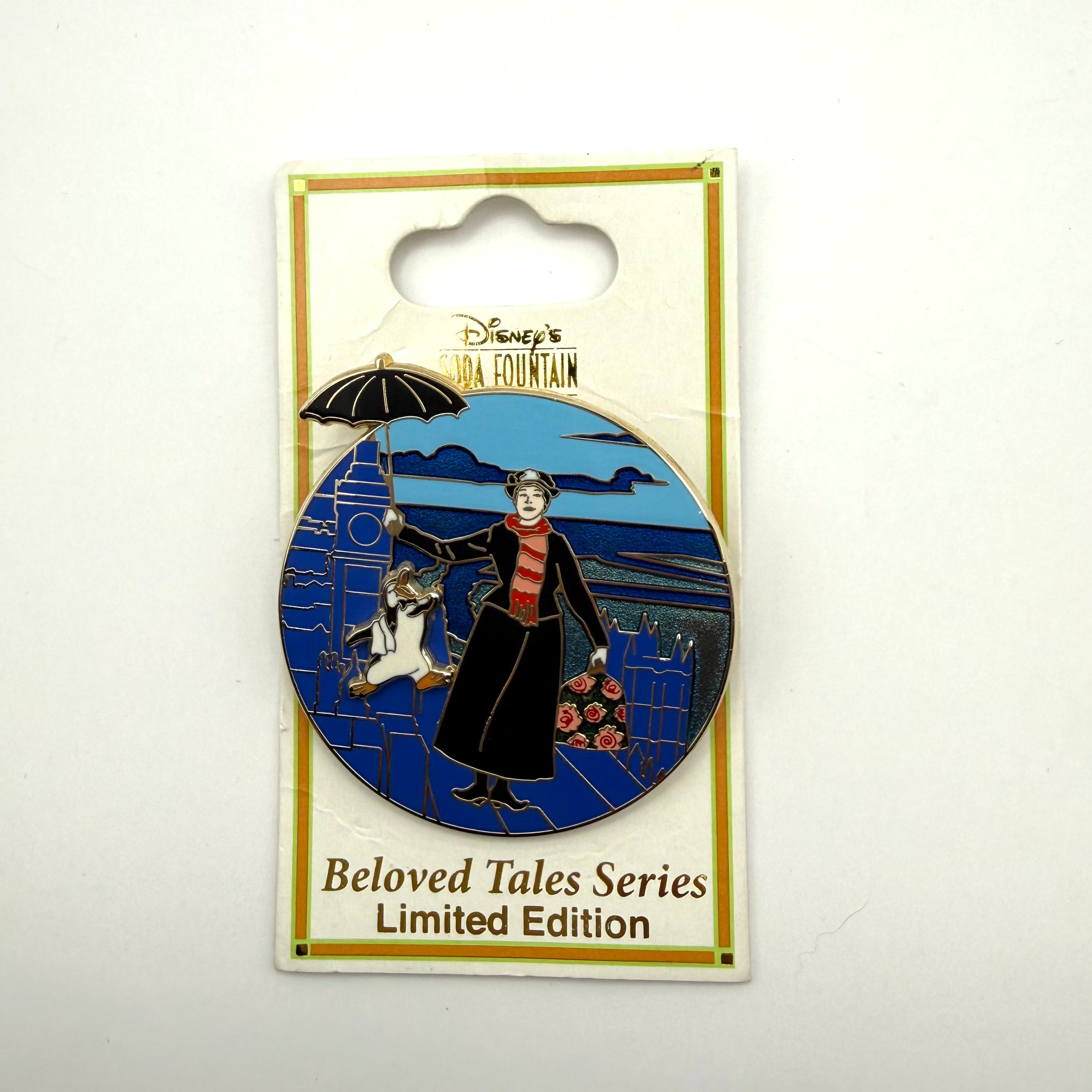 Disney Soda Fountain DSF Beloved Tales Mary Poppins LE 300 Pin