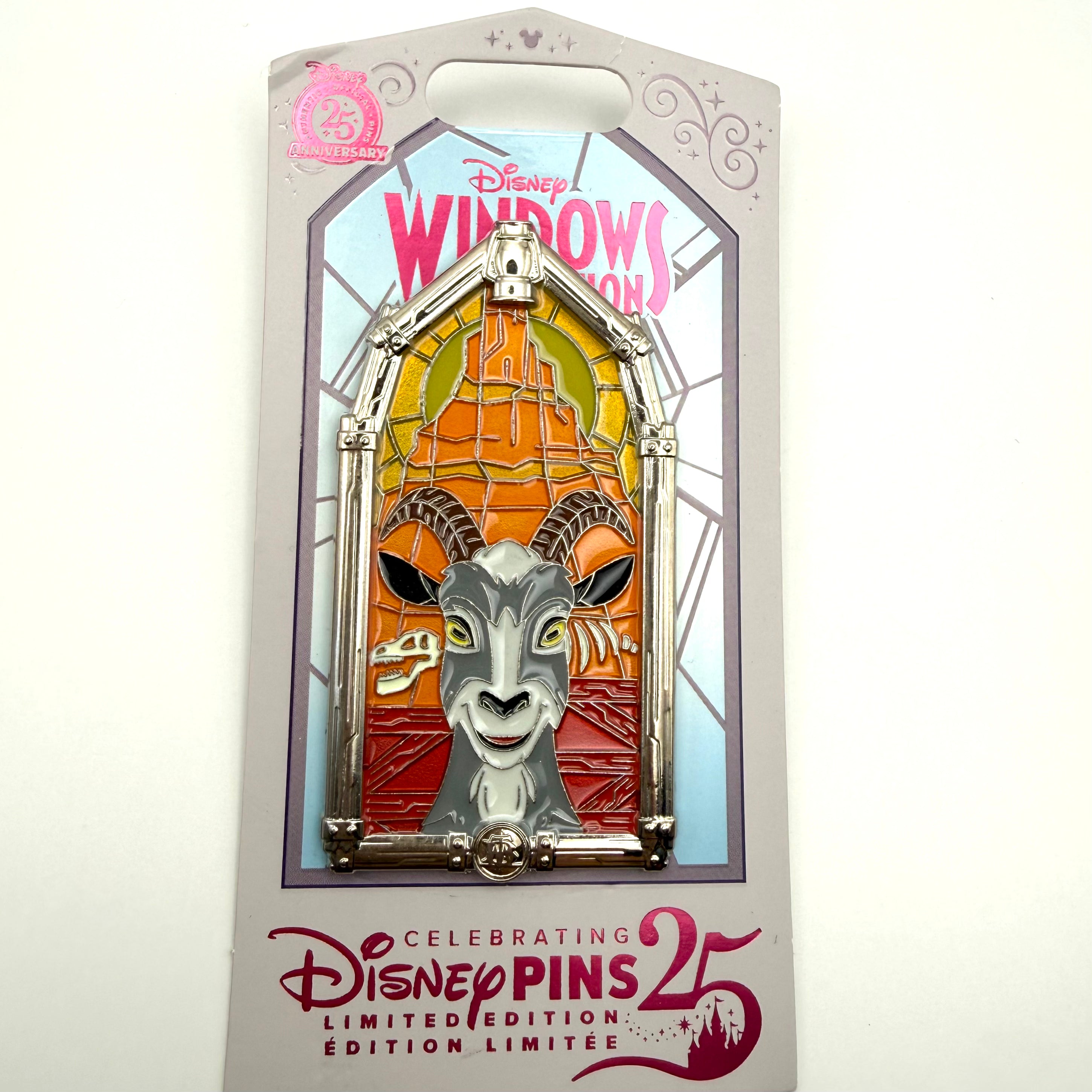 Disney Windows of Attraction Disneyland Big Thunder Mountain LE 2500 Disney Pin