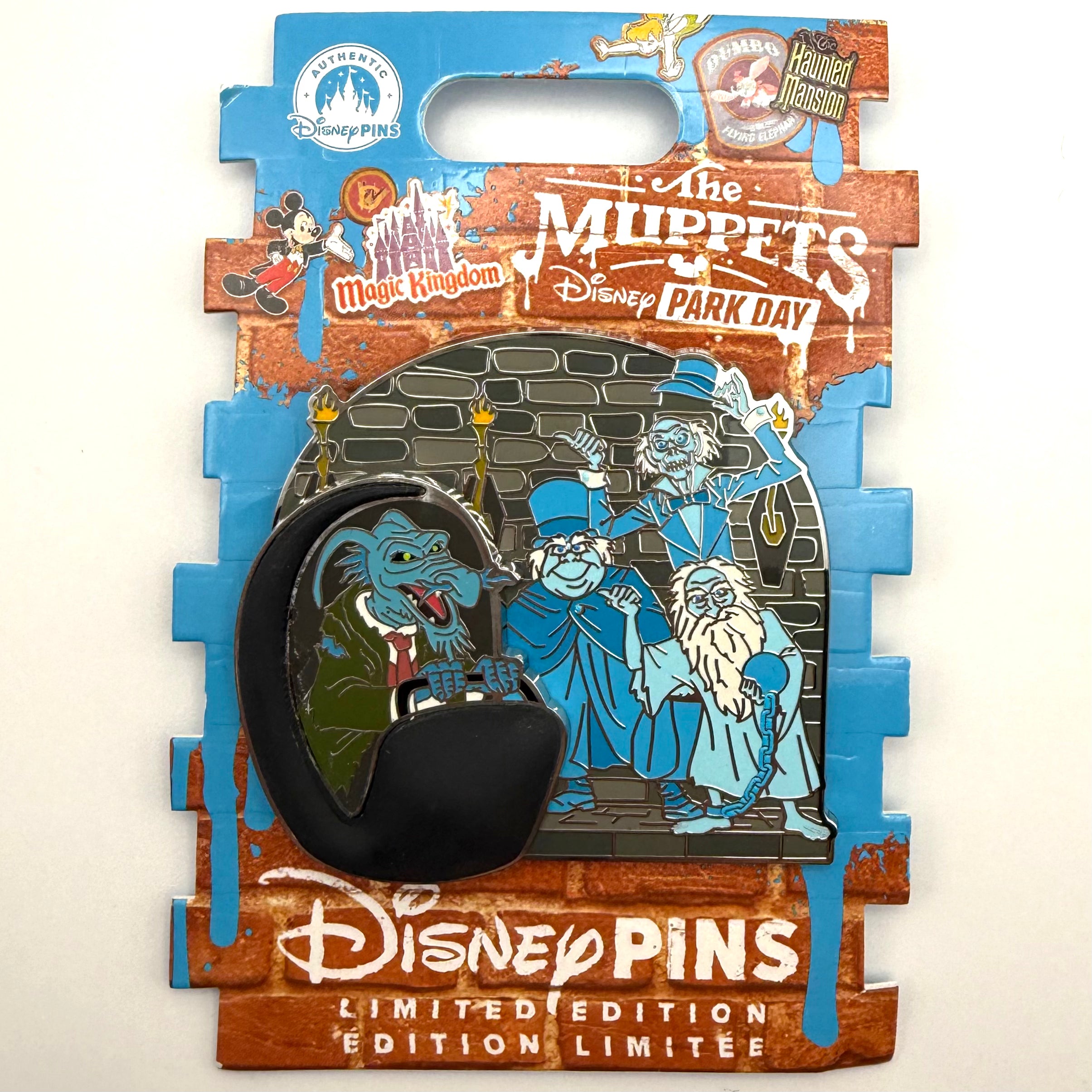 Haunted Mansion Uncle Deadly Muppets Park Day Magic Kingdom Pin LE 3000