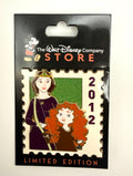 Disney D23 Expo 2026 DEC Brave Merida and Queen Elinor Pixar Stamp Pin LE