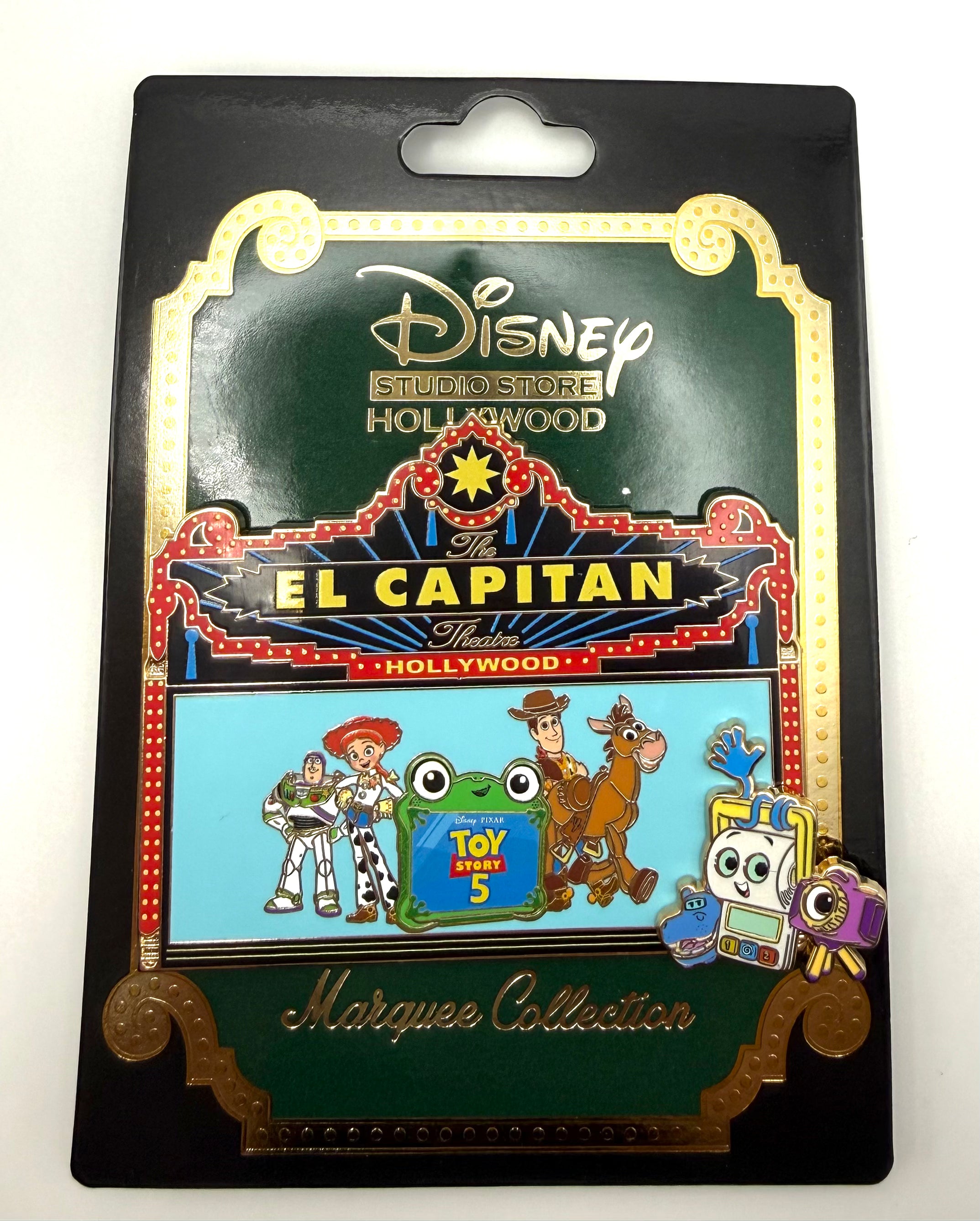 DSSH Toy Story 5 El Capitan Marquee LE 400 Disney Studio Store Hollywood Pin