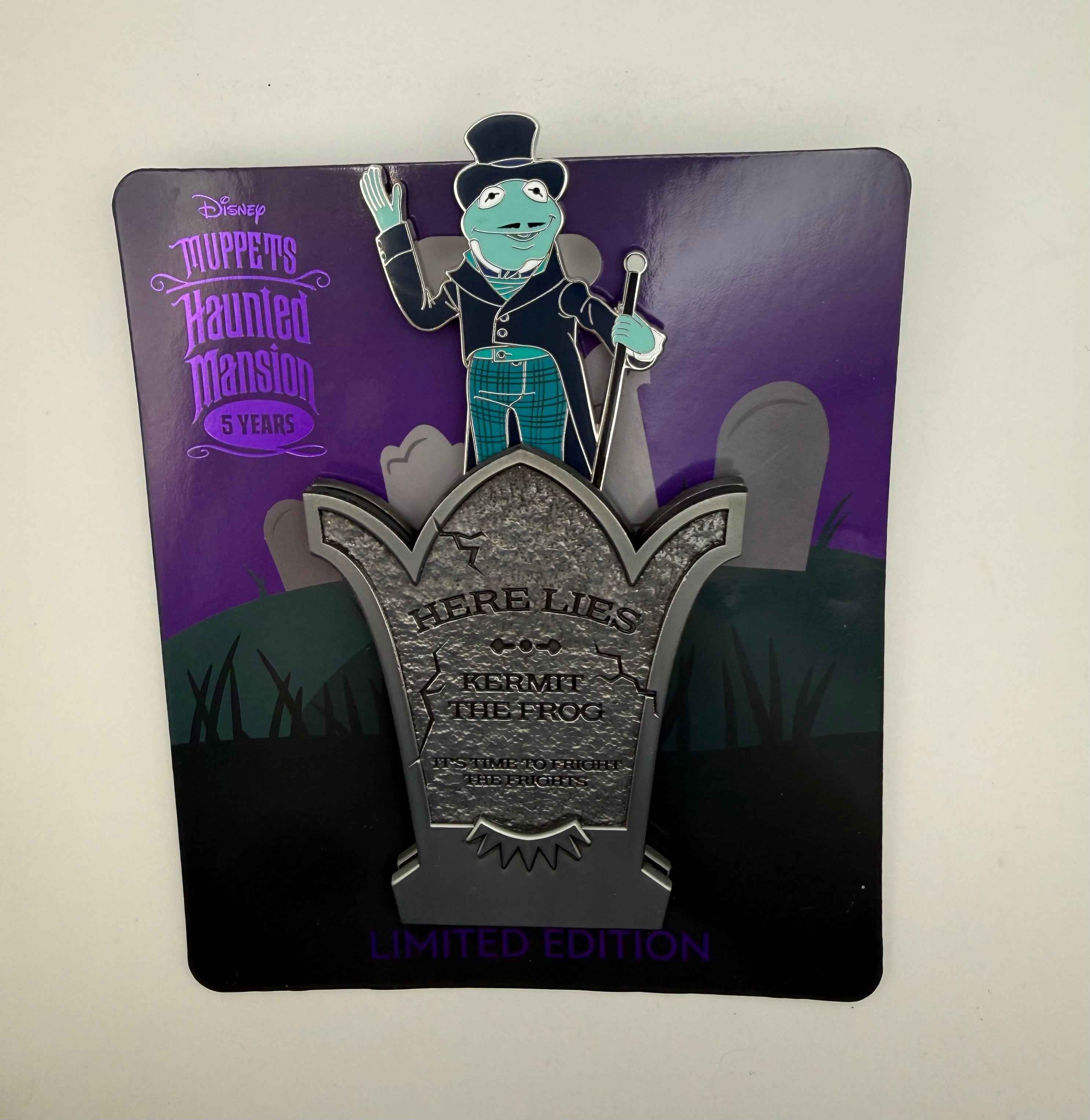 WDI MOG Muppets Haunted Mansion Kermit the Frog LE 750