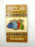 Sleeping Beauty 60th Anniversary Fairy godmothers Pin