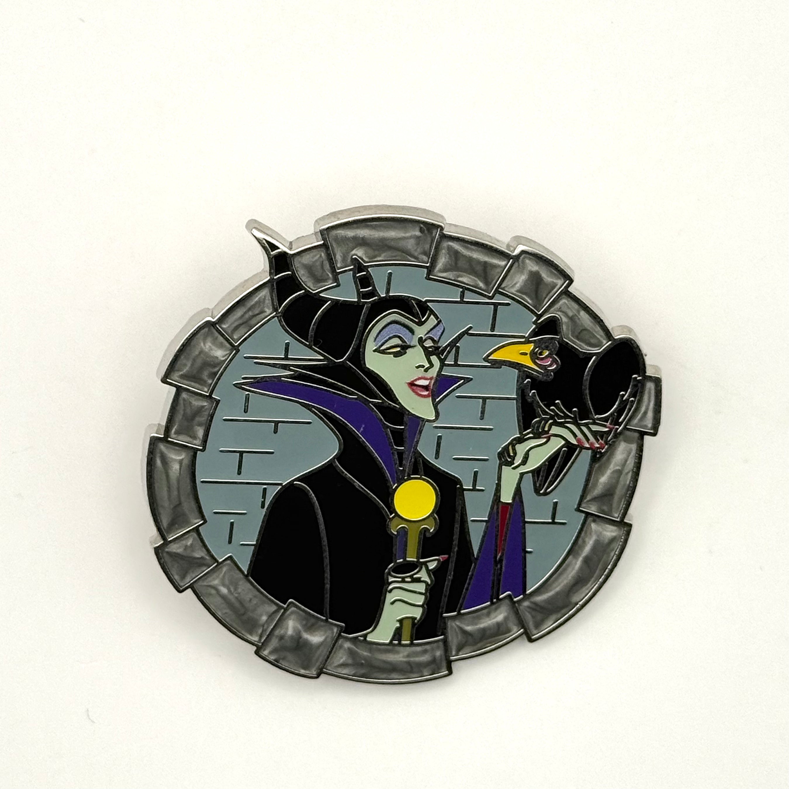 Disney Parks 2025 Sleeping Beauty Maleficent and Diablo OE Disney Pin
